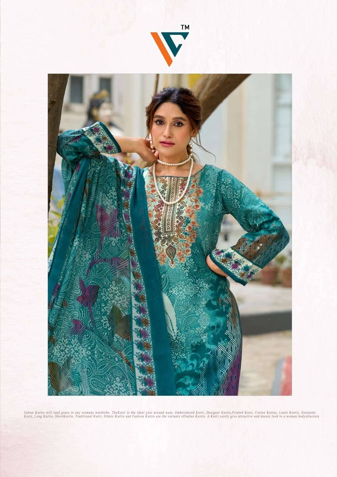 Vandana Fashion Nazakat Vol 18 Cotton Dress Material 8 Pcs Catalog
