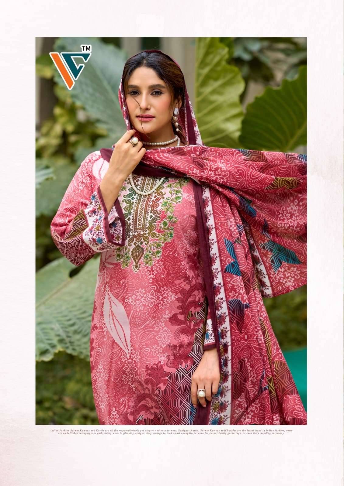 Vandana Fashion Nazakat Vol 18 Cotton Dress Material 8 Pcs Catalog