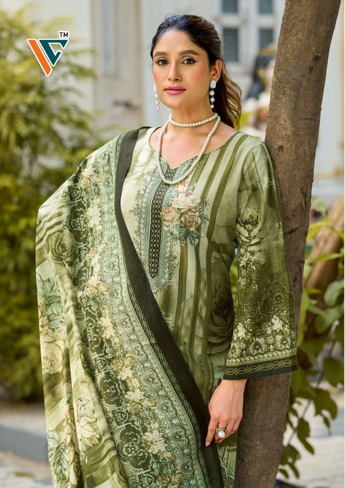 Vandana Fashion Nazakat Vol 18 Cotton Dress Material 8 Pcs Catalog