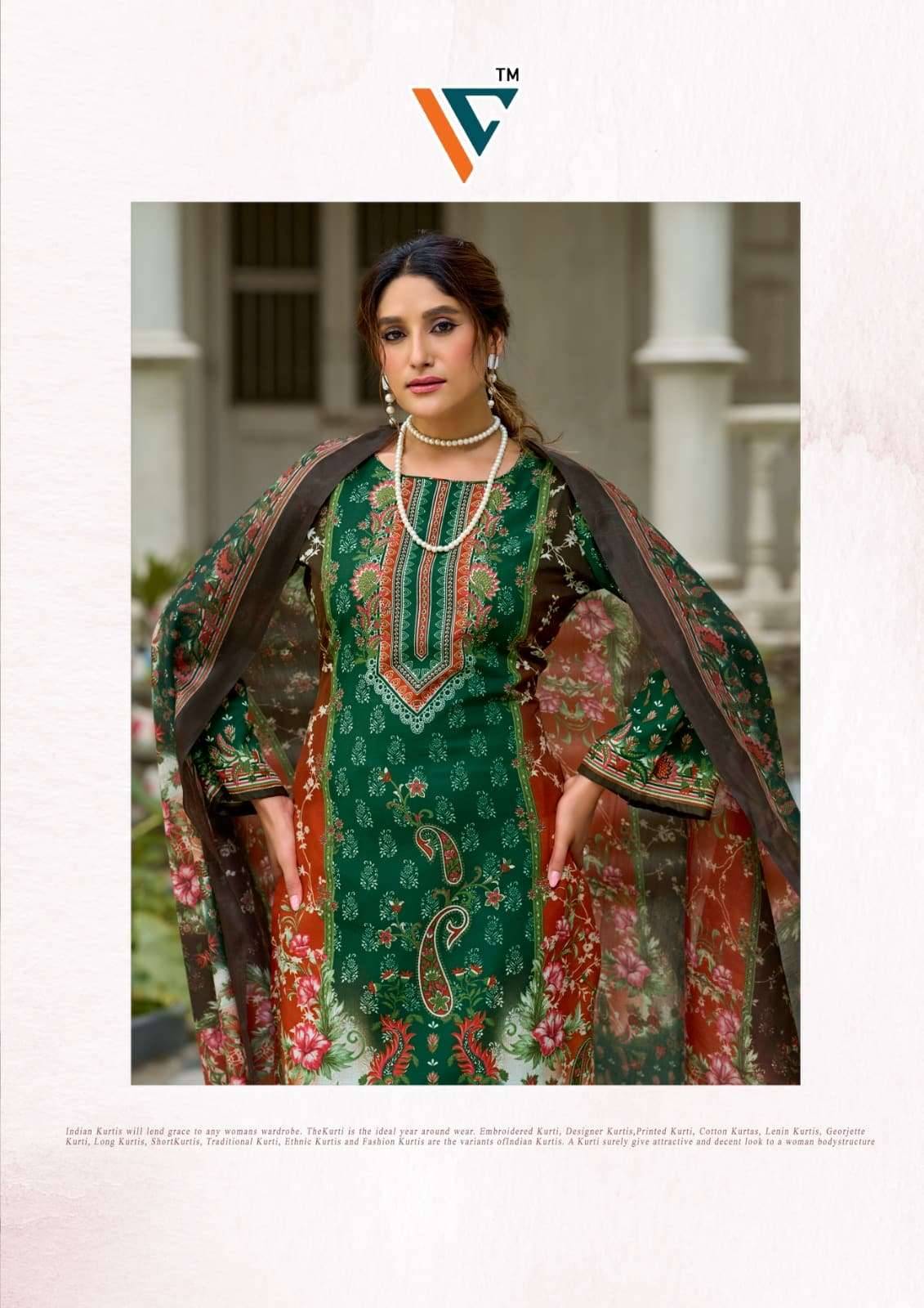 Vandana Fashion Nazakat Vol 18 Cotton Dress Material 8 Pcs Catalog