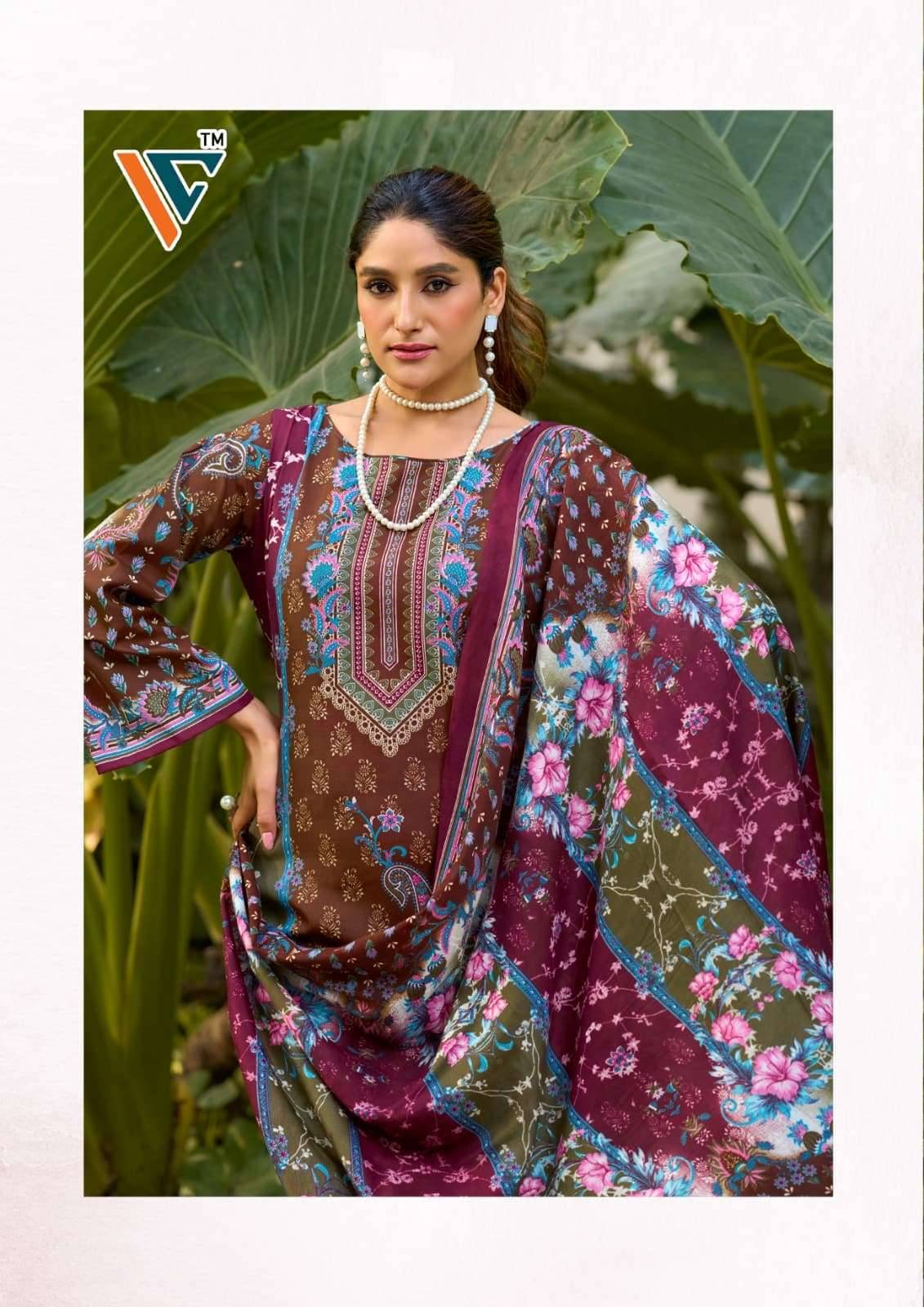 Vandana Fashion Nazakat Vol 18 Cotton Dress Material 8 Pcs Catalog