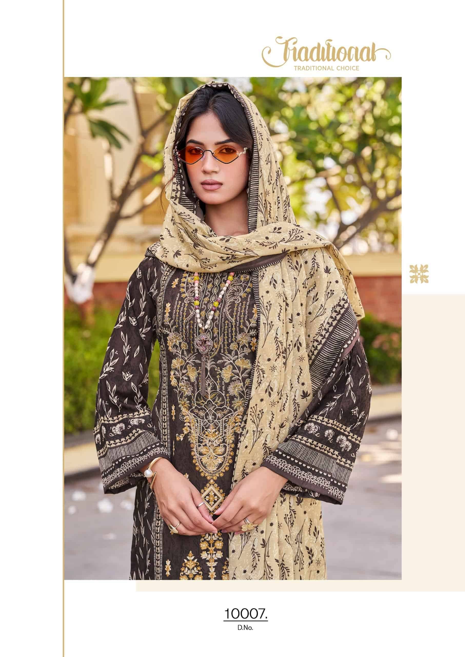 Vandana Fashion Shahzadi Vol 10 Printed Cotton Salwar Kameez 8 Pcs Catalog 