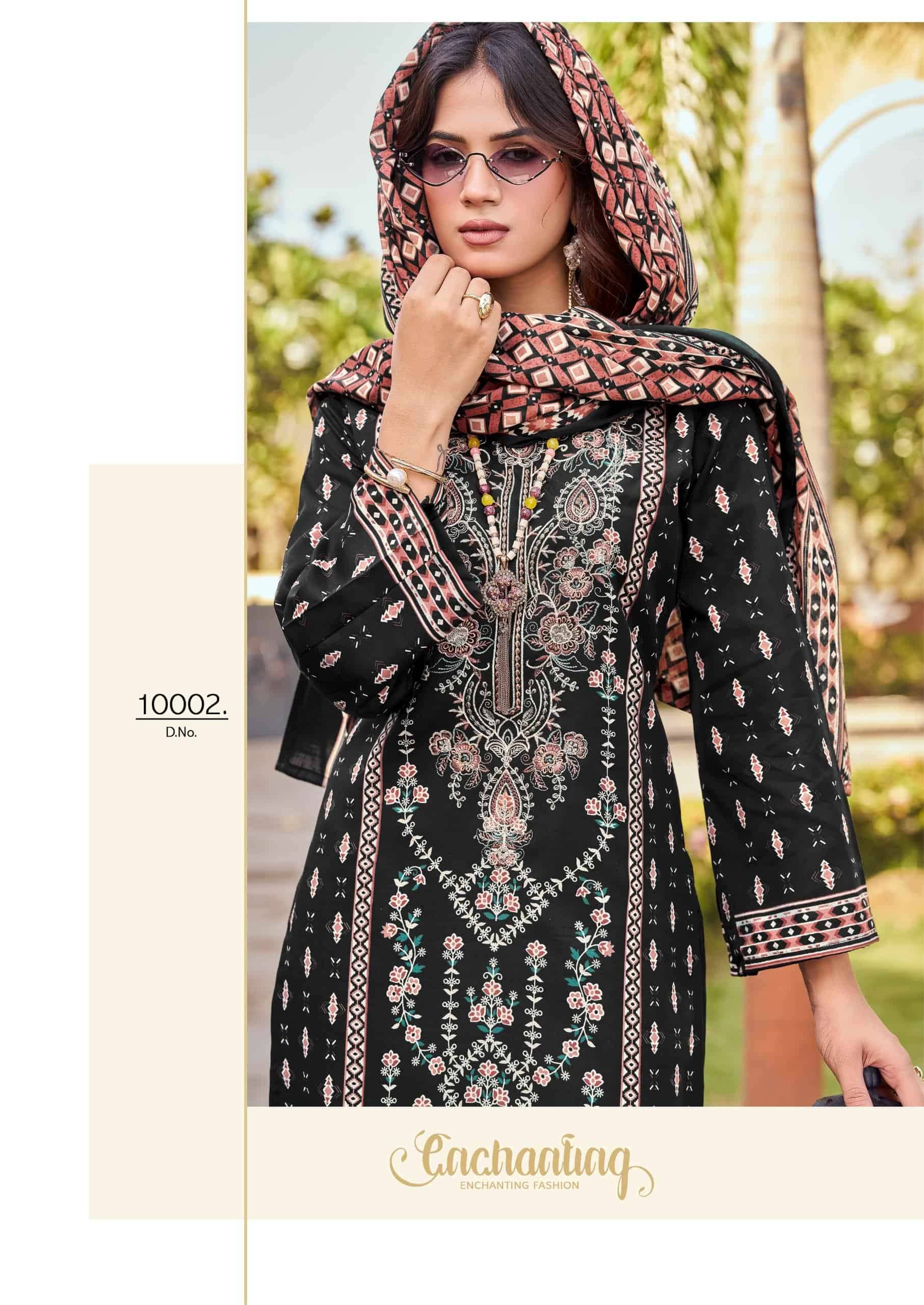 Vandana Fashion Shahzadi Vol 10 Printed Cotton Salwar Kameez 8 Pcs Catalog 