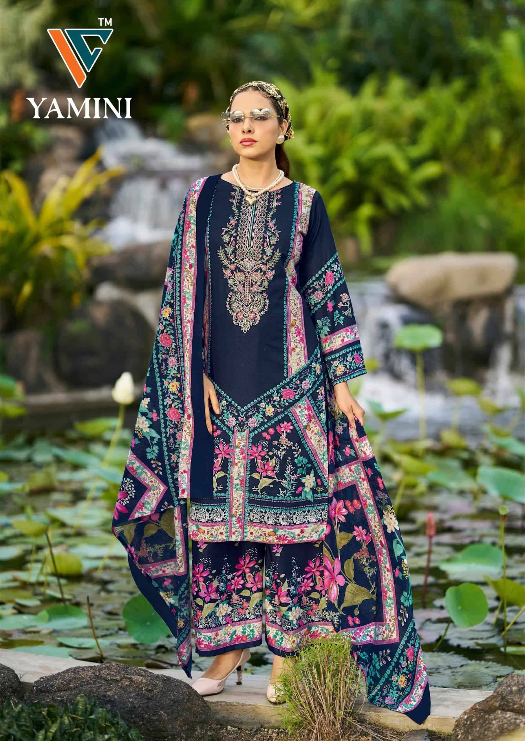 Vandana Fashion Yamini Vol 2 Cotton Dress Material 8 Pcs Catalog