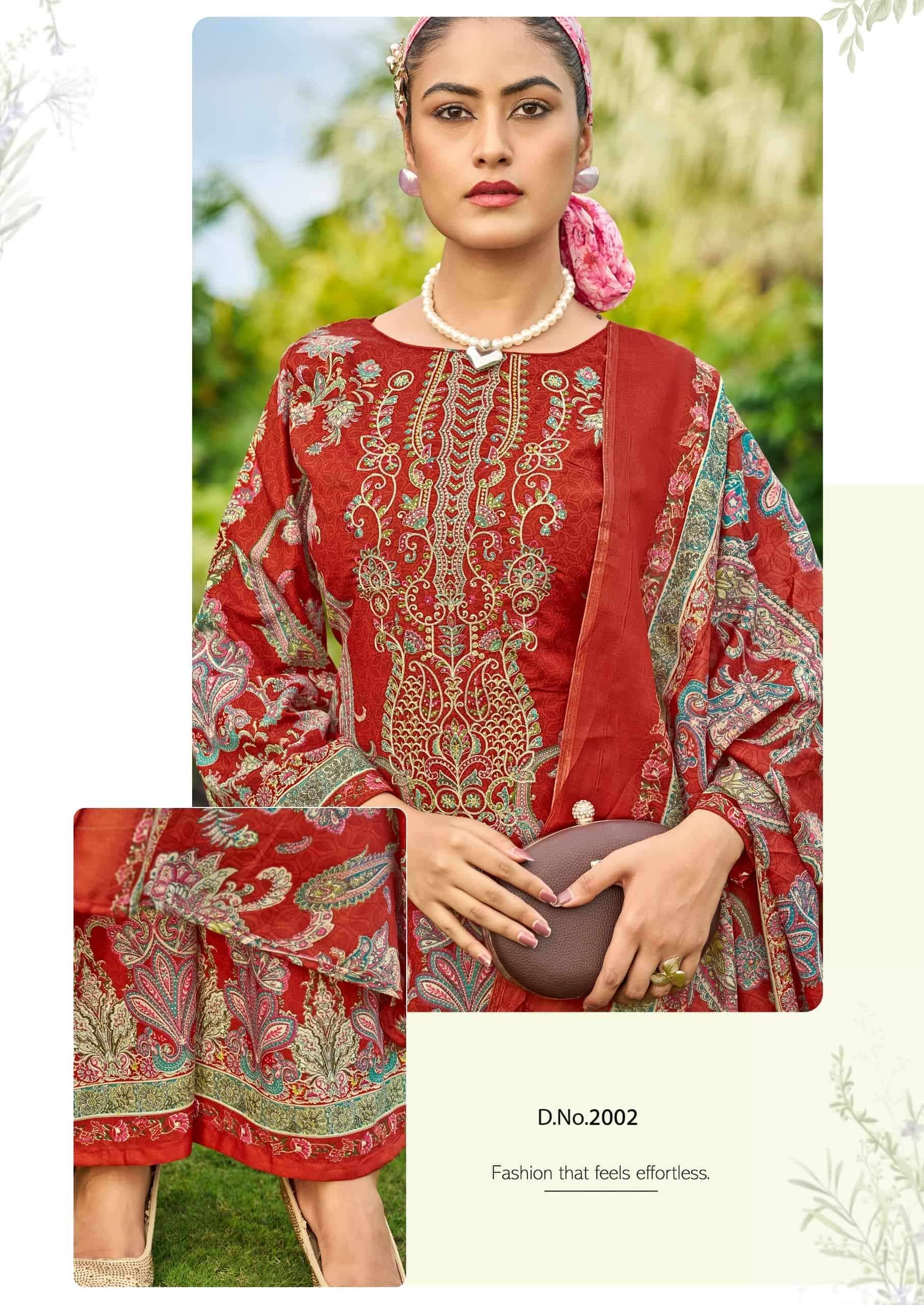 Vandana Fashion Yamini Vol 2 Cotton Dress Material 8 Pcs Catalog