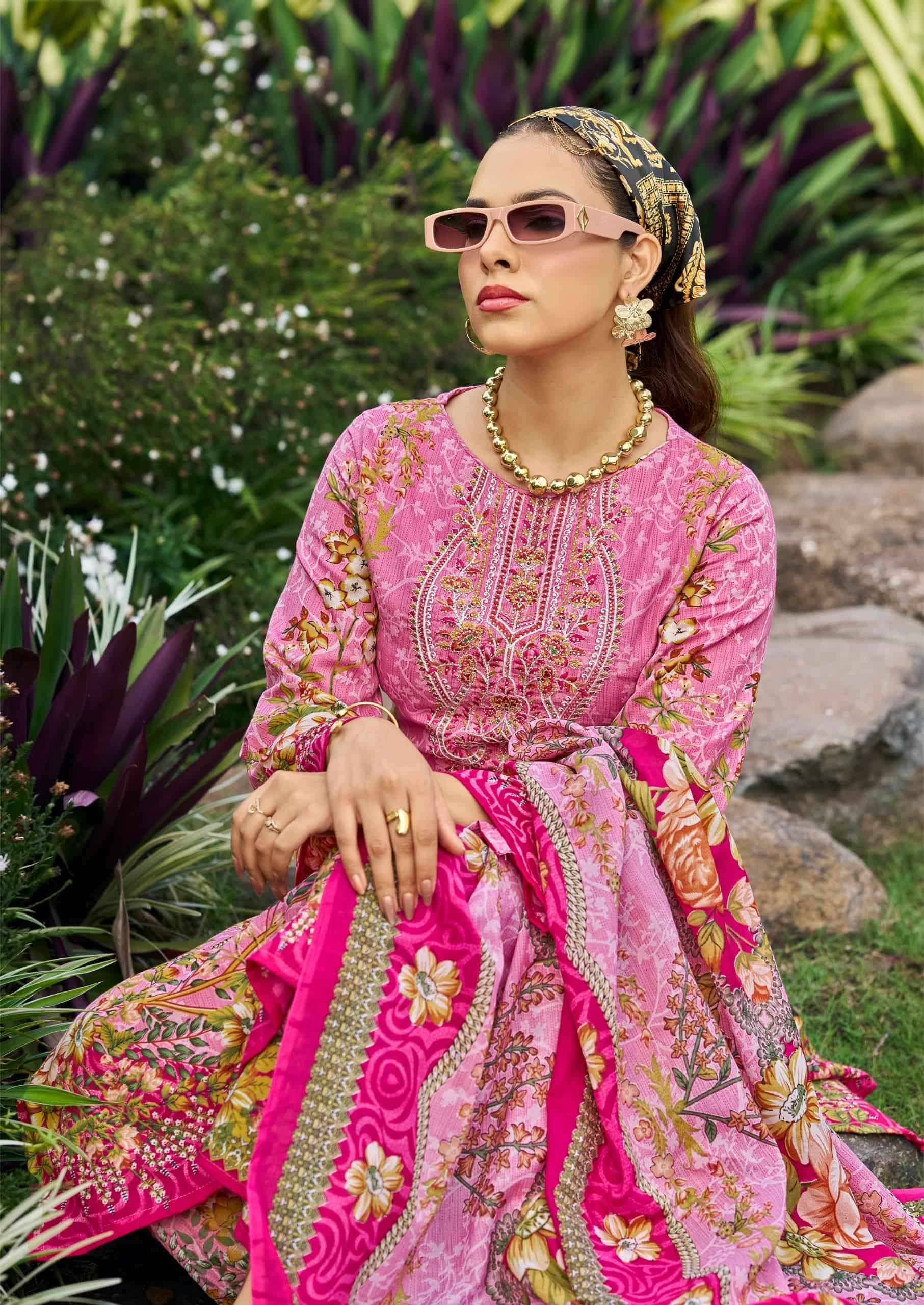 Vandana Fashion Yamini Vol 2 Cotton Dress Material 8 Pcs Catalog