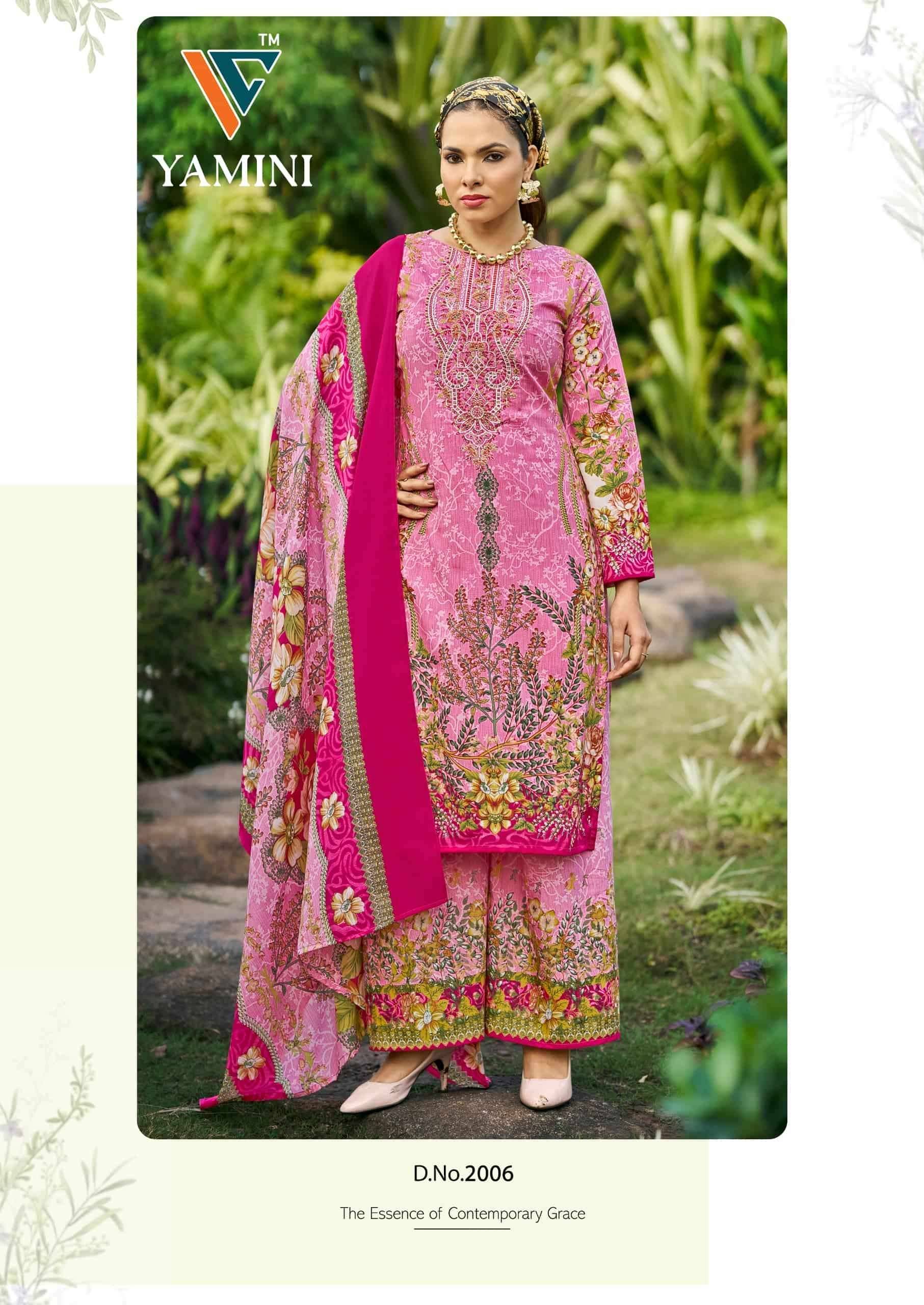 Vandana Fashion Yamini Vol 2 Cotton Dress Material 8 Pcs Catalog