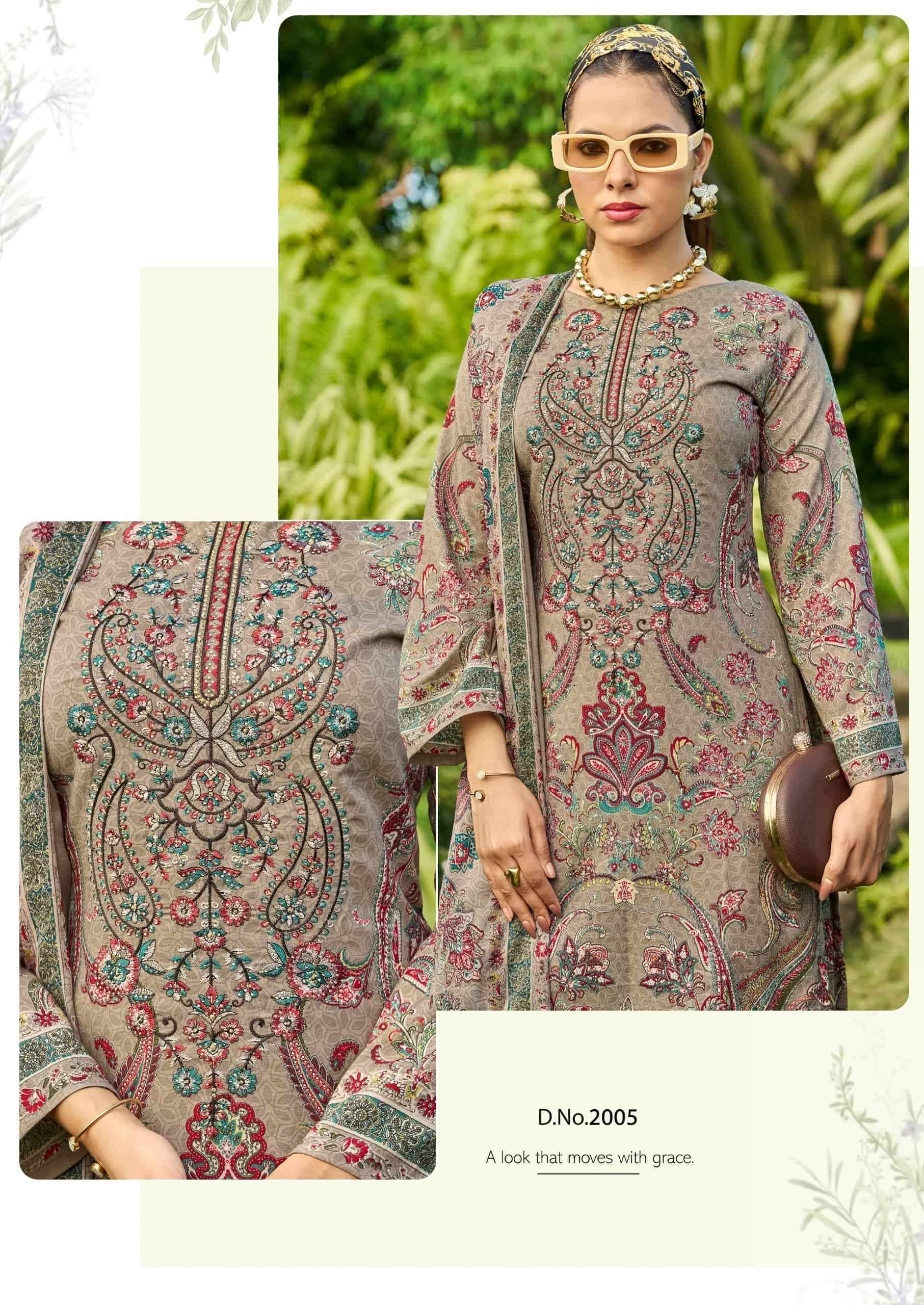 Vandana Fashion Yamini Vol 2 Cotton Dress Material 8 Pcs Catalog