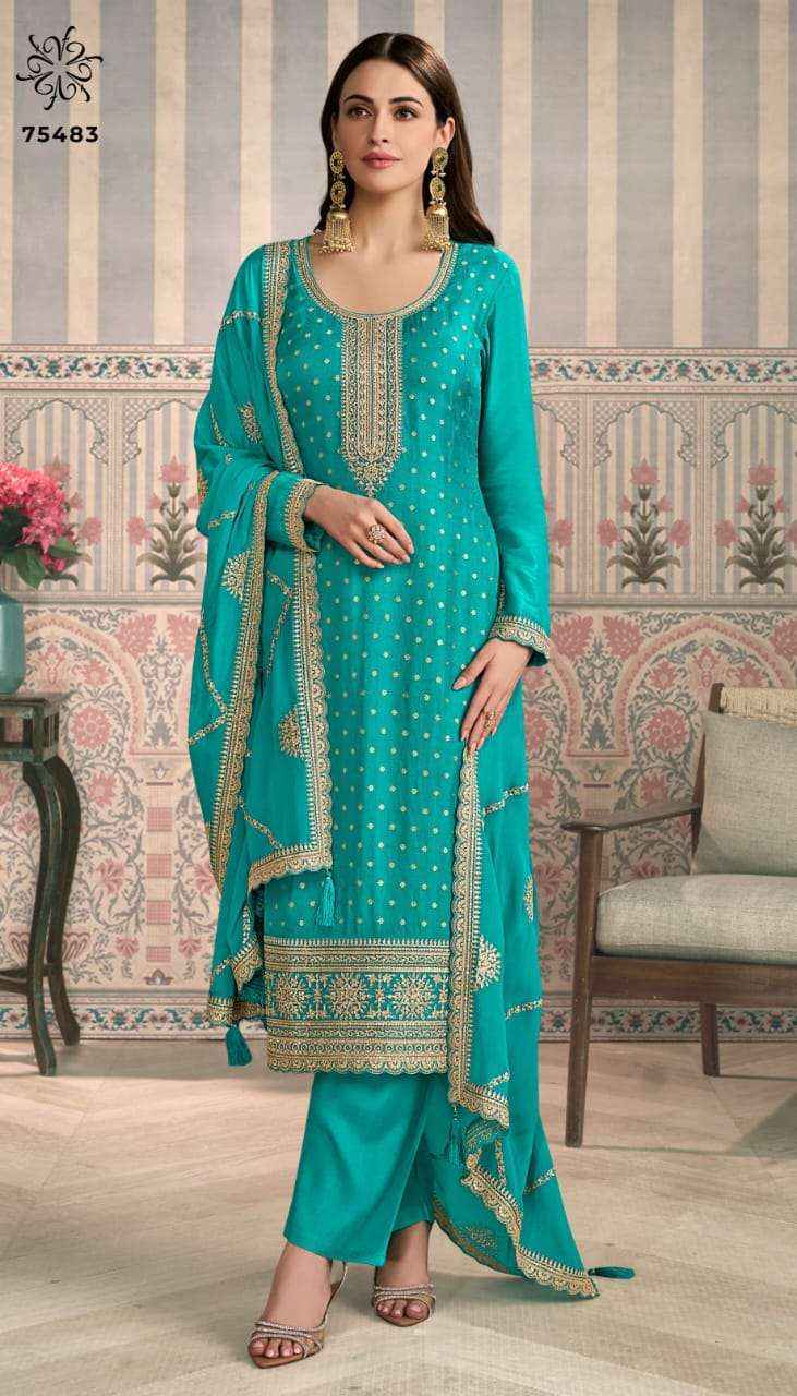 Vinay Fashion Kuleesh Jasleen Exclusive Designer Dress Material 4 Pcs Catalog 