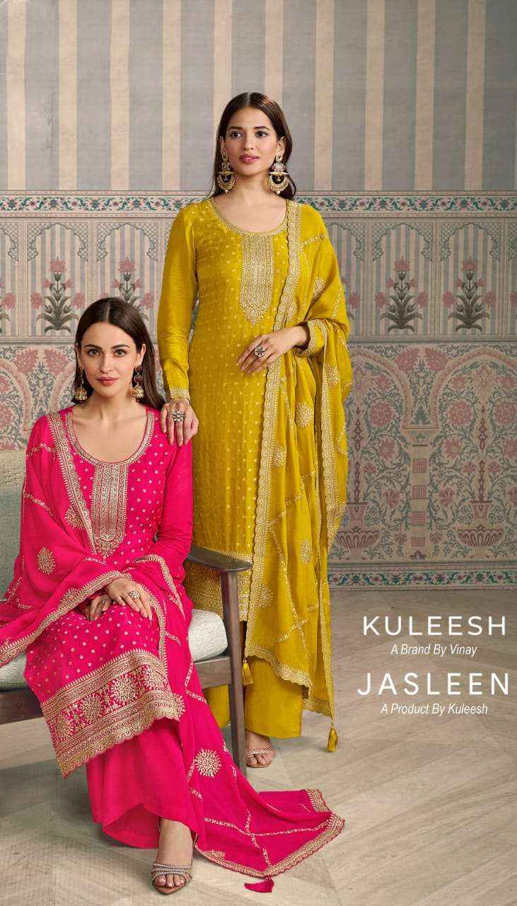 Vinay Fashion Kuleesh Jasleen Exclusive Designer Dress Material 4 Pcs Catalog 