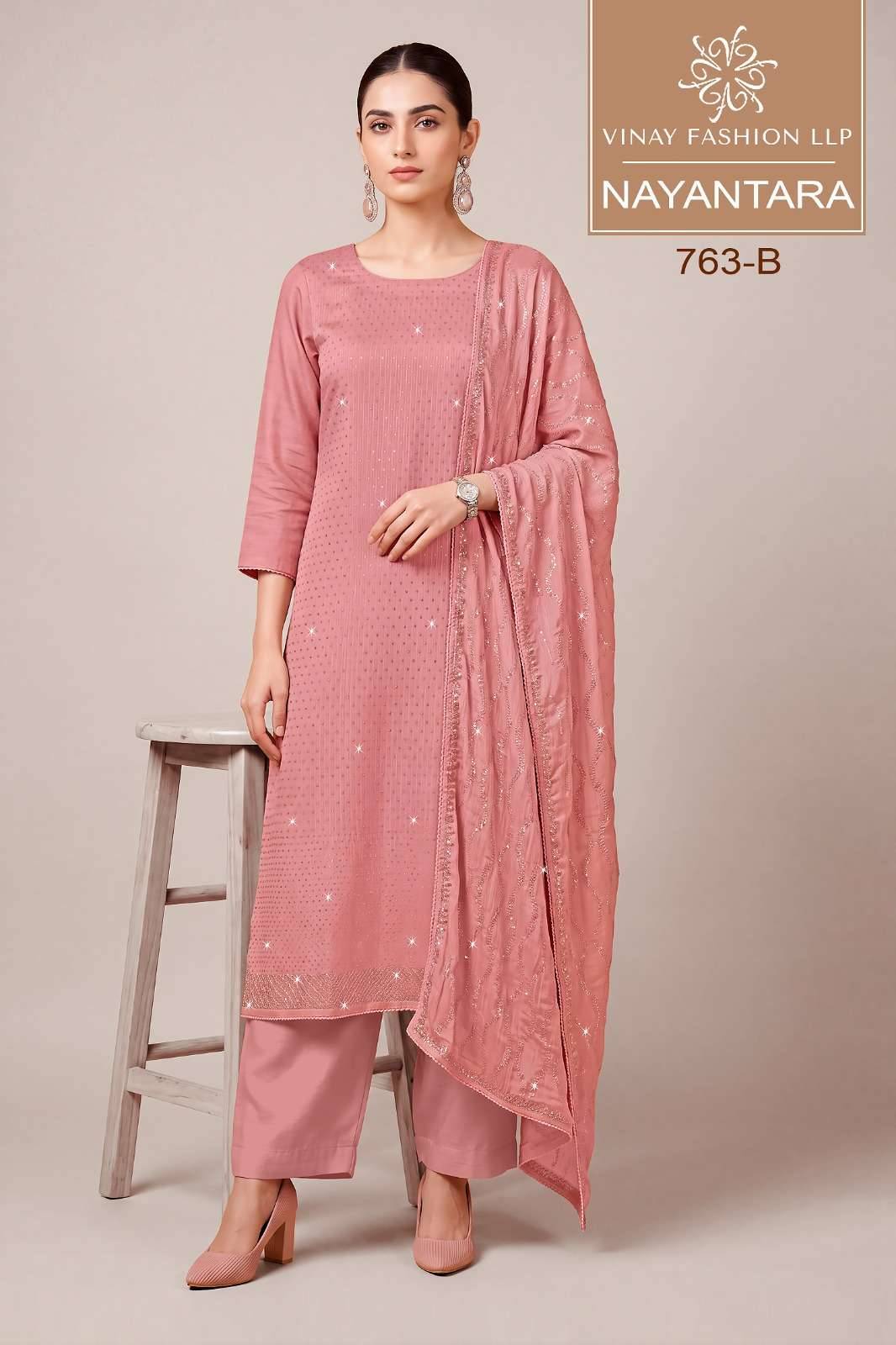 Vinay Fashion Kuleesh Nayantara Partywear Style Ladies Salwar Kameez  4 Pcs Catalog 