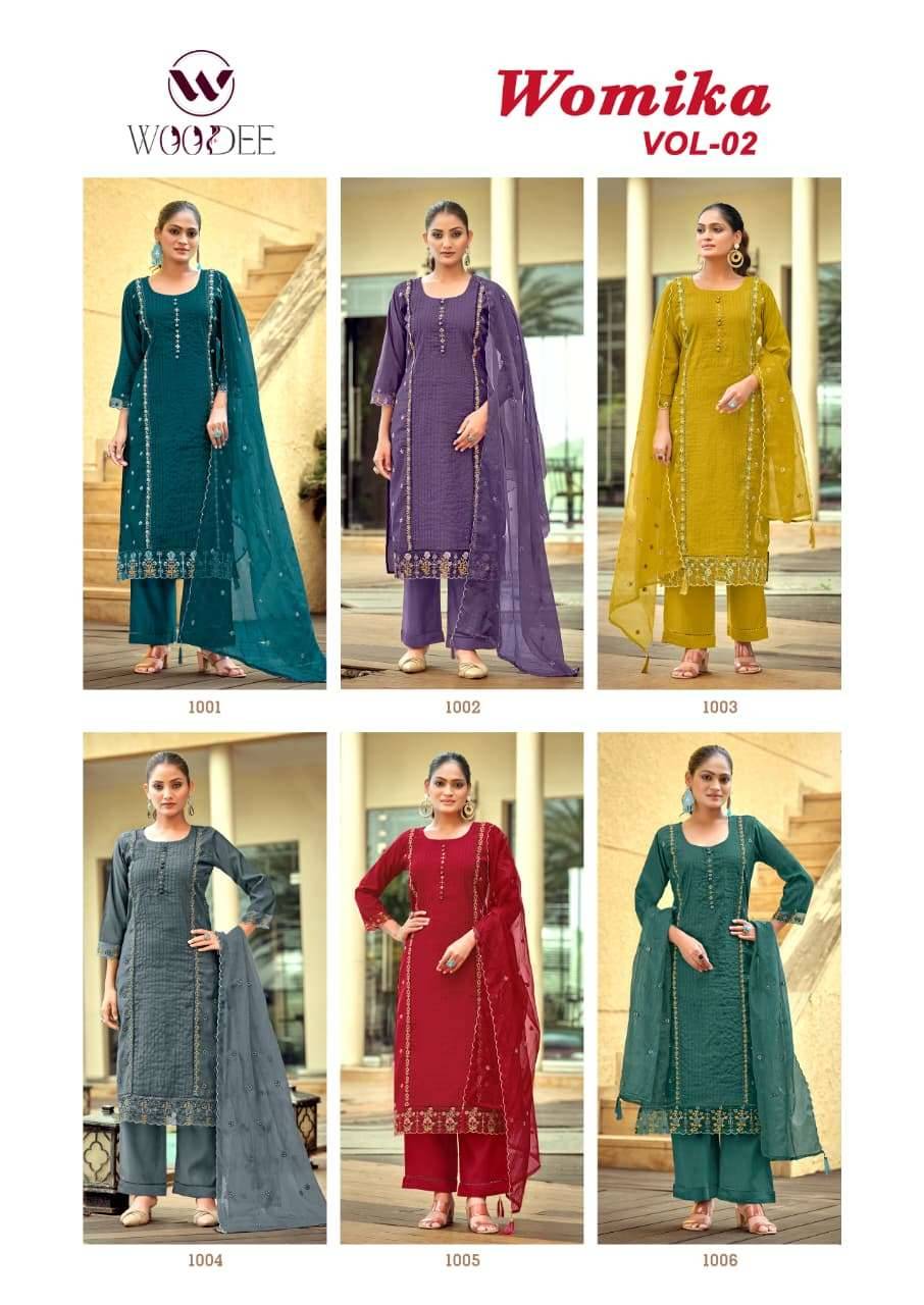 Woodee Womika Vol 2 Readymade suits 6 Pcs Catalog | Surat Wholesale Market