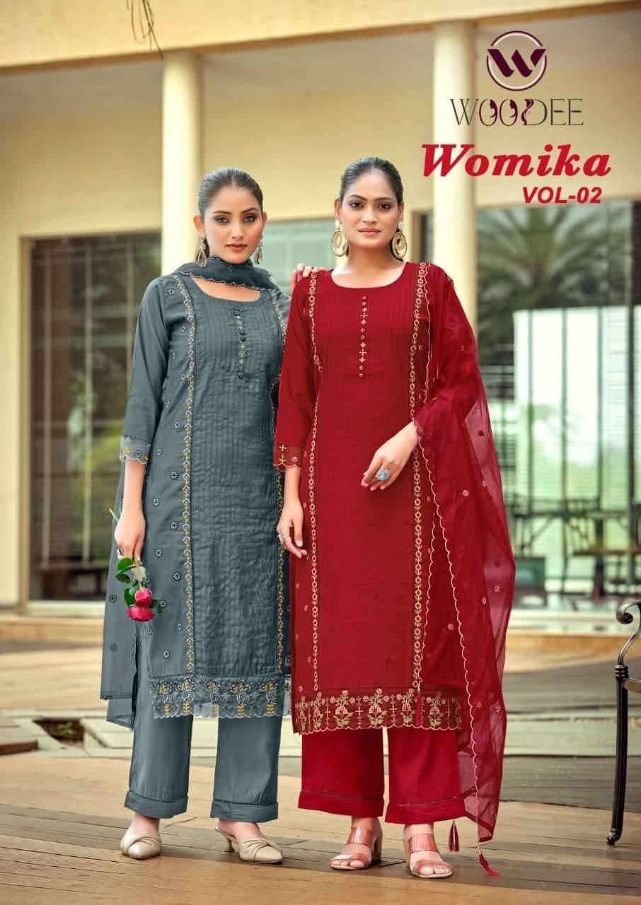 Woodee Womika Vol 2 Readymade suits 6 Pcs Catalog | Surat Wholesale Market