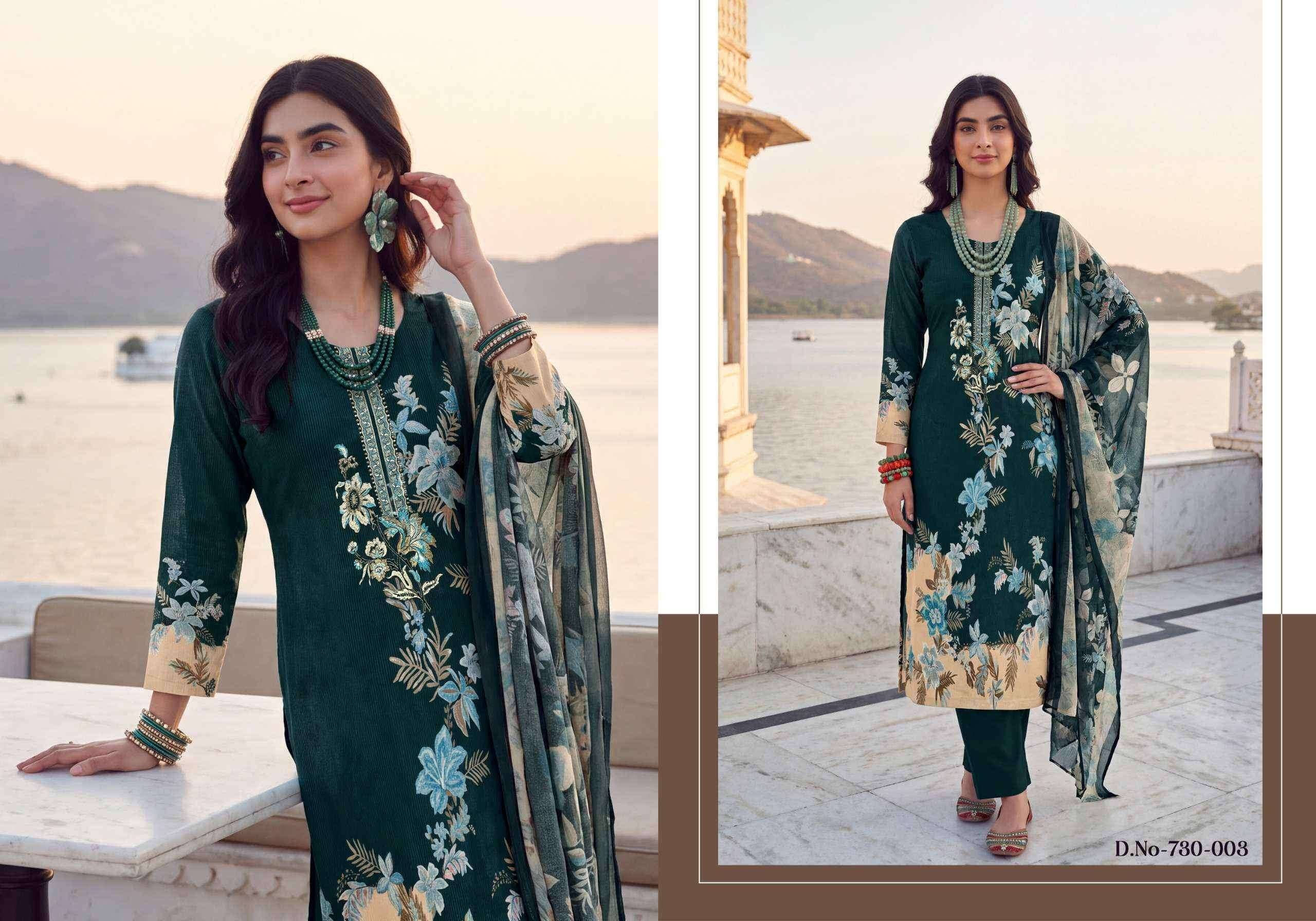 Zulfat Faiza Jam Cotton Dress Material 4 pcs Catalog