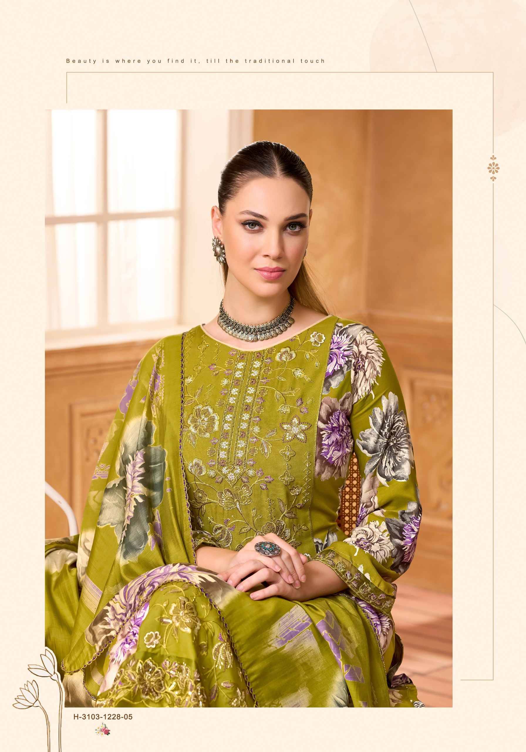 Alok Sakina Vol 8 Viscose Rayon Dress Material 6 pcs Catalog | Surat Wholesale Bazaar