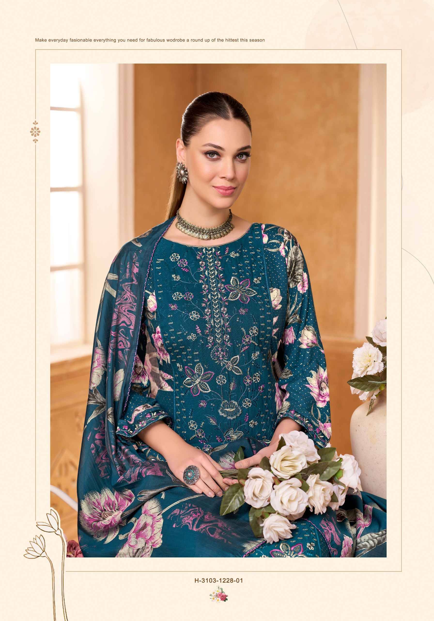 Alok Sakina Vol 8 Viscose Rayon Dress Material 6 pcs Catalog | Surat Wholesale Bazaar