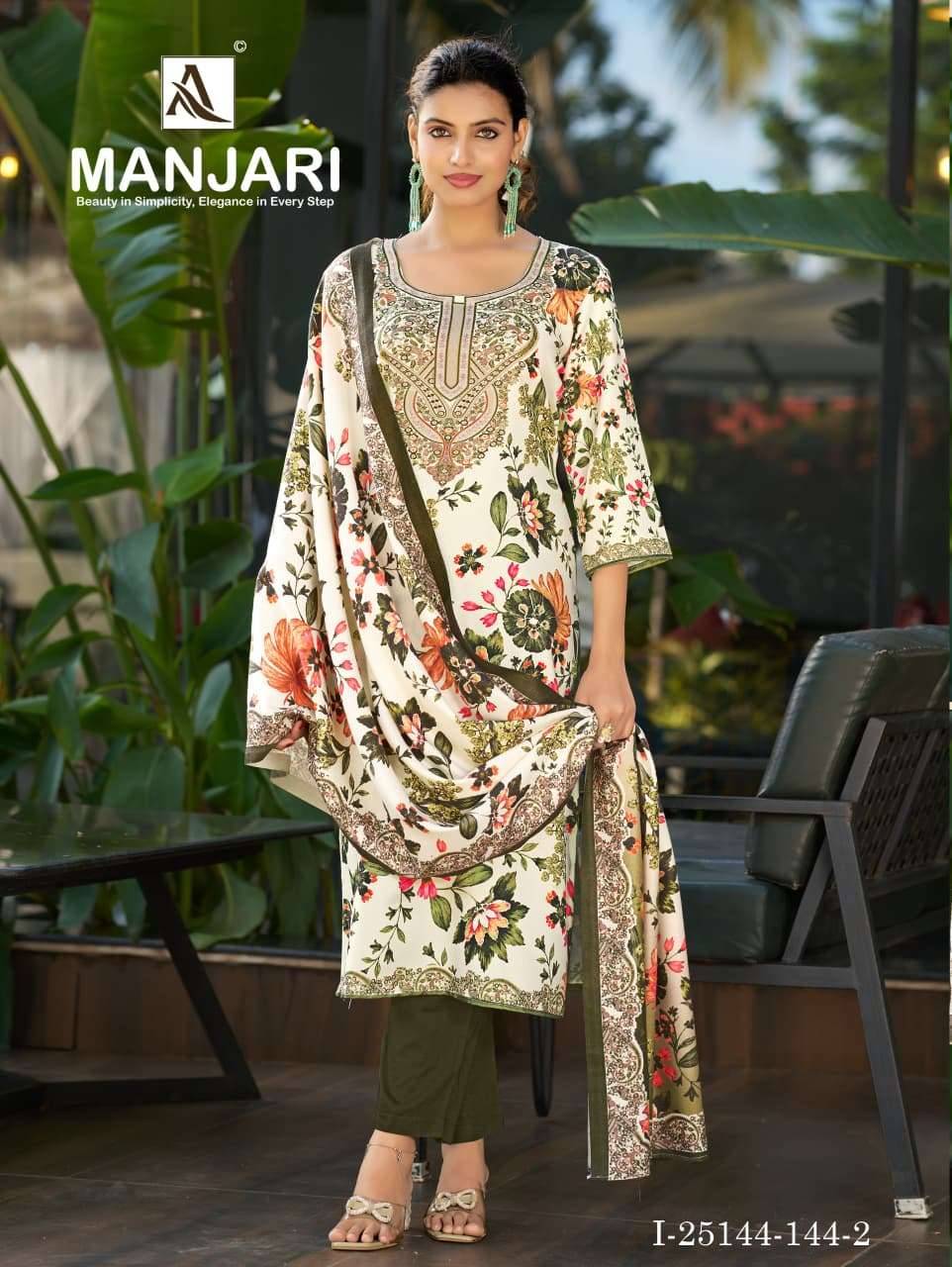 Alok Suit Manjari Winter Wear Salwar Suit 6 Pcs Catalog | Wholesale Textiles Direct from Surat