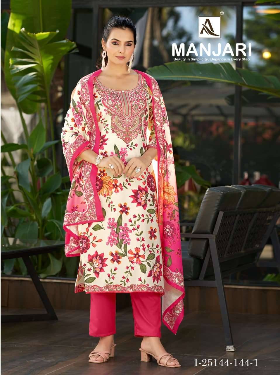 Alok Suit Manjari Winter Wear Salwar Suit 6 Pcs Catalog | Wholesale Textiles Direct from Surat