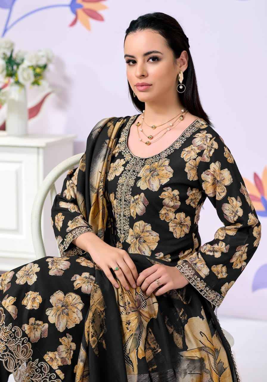 Alok Turkish Edition 20 Viscose Reyon Dress Material 6 pcs Catalog | Surat Wholesale Market