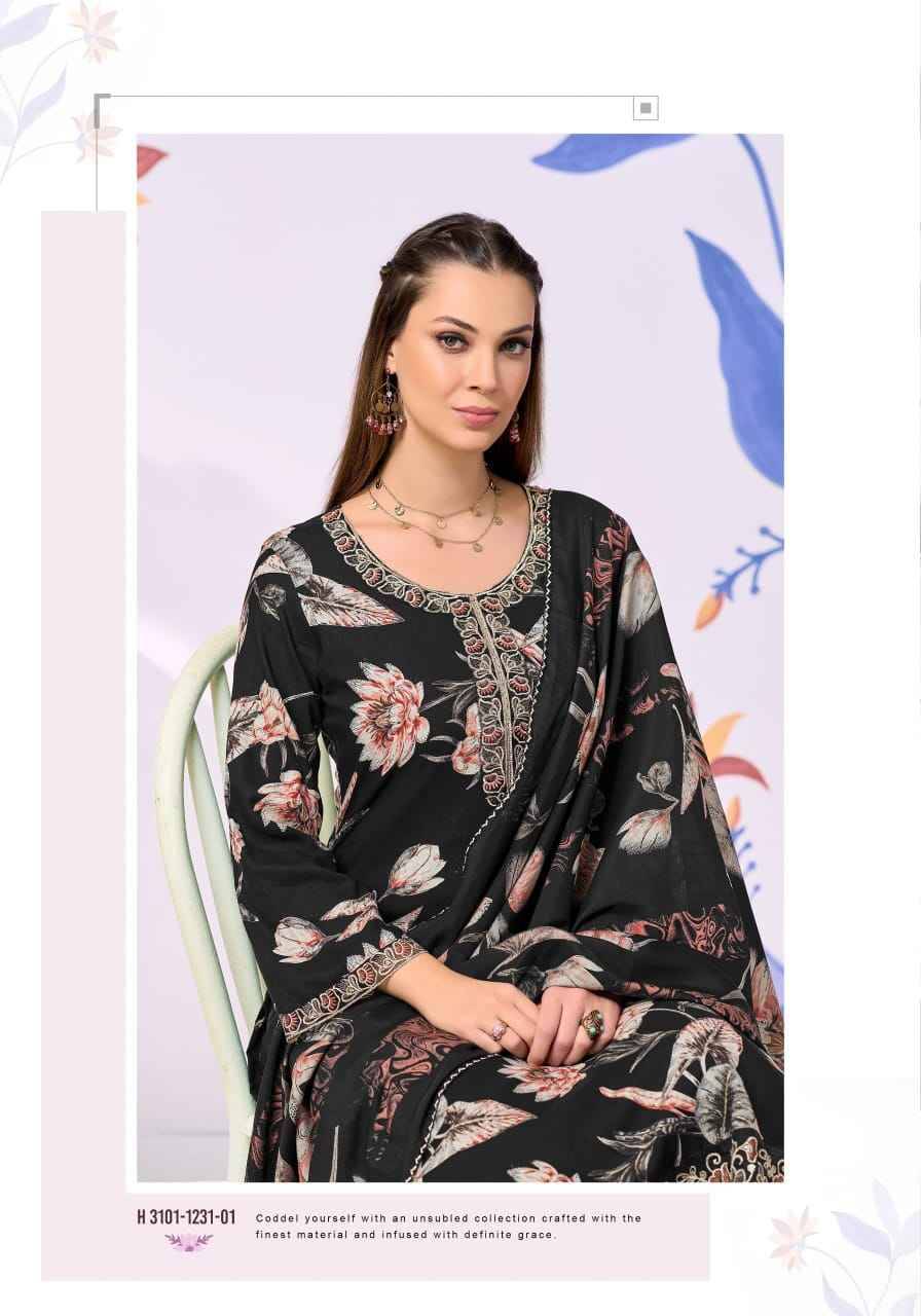 Alok Turkish Edition 20 Viscose Reyon Dress Material 6 pcs Catalog | Surat Wholesale Market