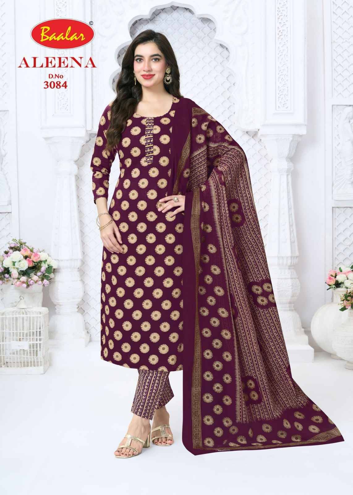 Baalar Aleena Vol 30 Cotton Dress Material 16 pcs Catalog | Surat Wholesale Market