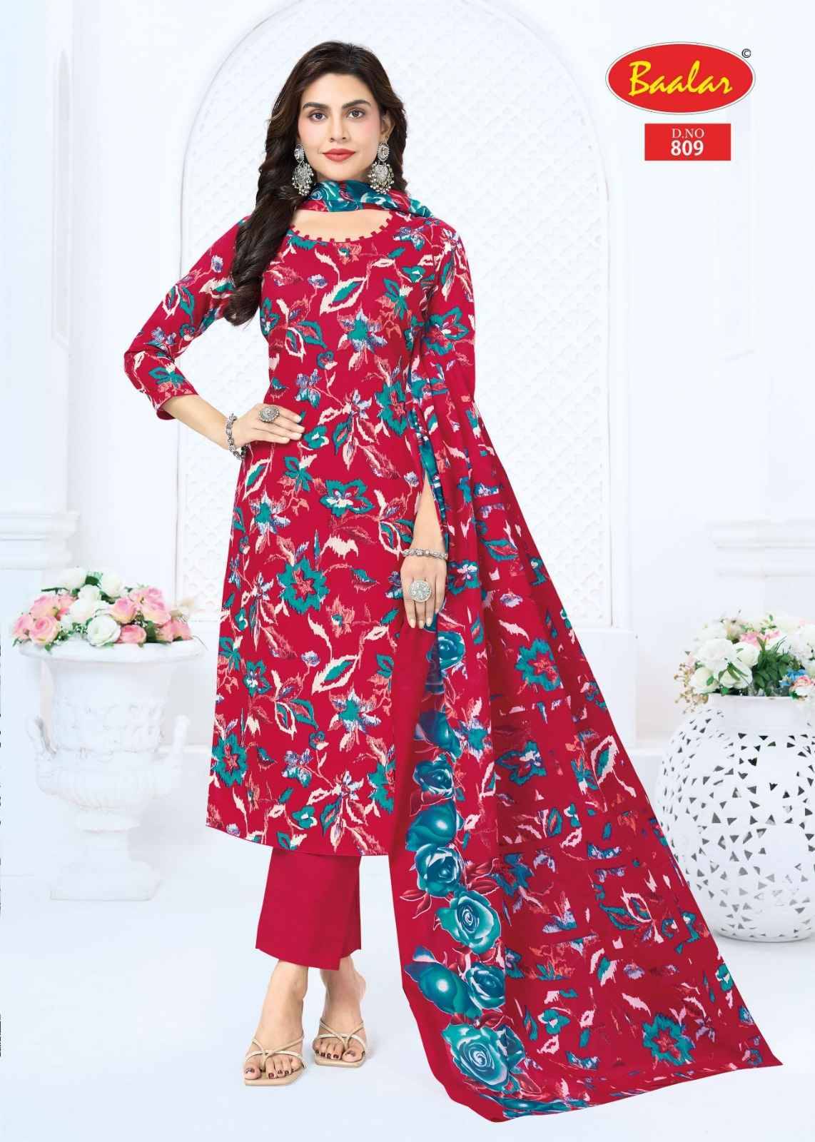 Baalar Pashmina Vol 8 Cotton Dress Material 12 pcs Catalog