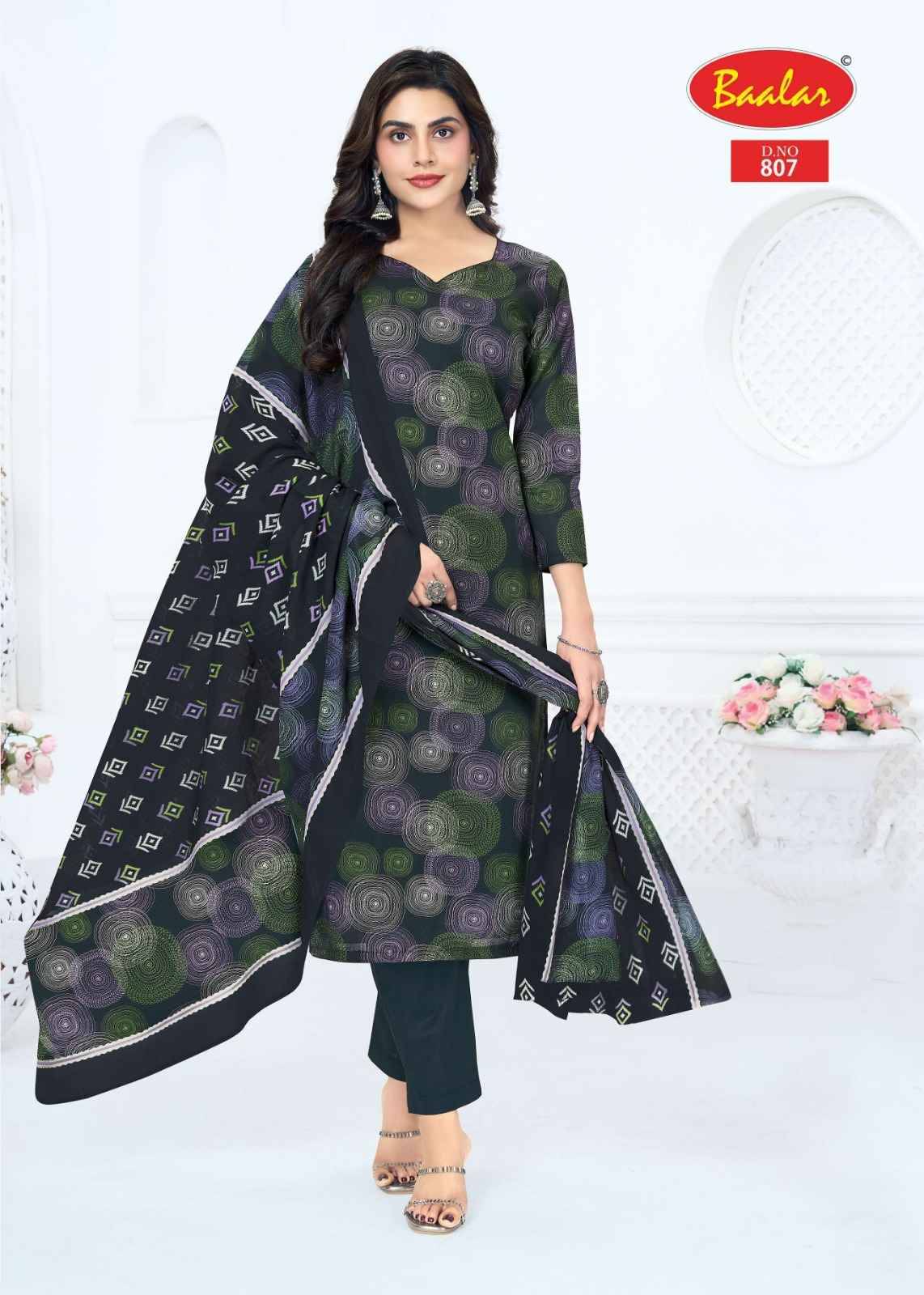Baalar Pashmina Vol 8 Cotton Dress Material 12 pcs Catalog
