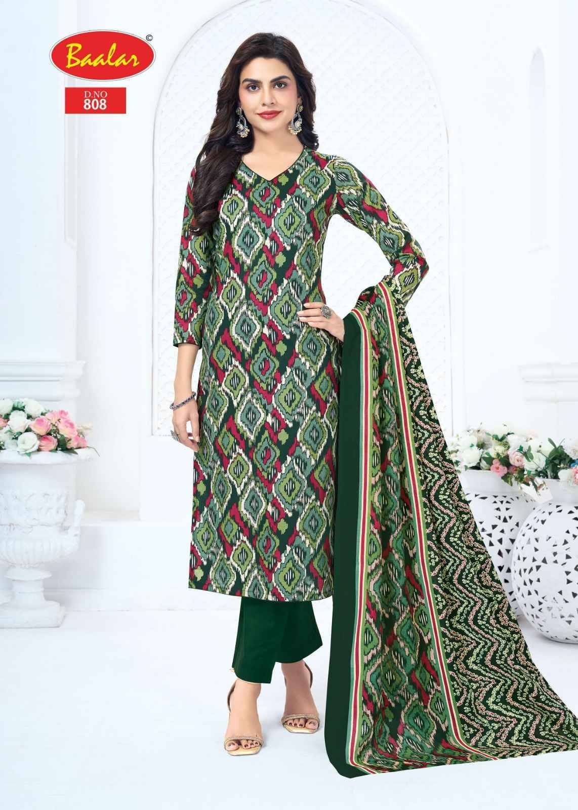Baalar Pashmina Vol 8 Cotton Dress Material 12 pcs Catalog