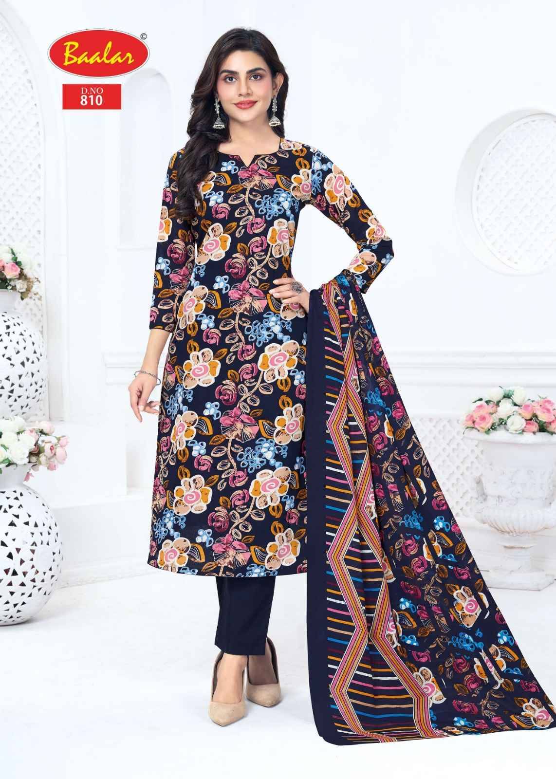 Baalar Pashmina Vol 8 Cotton Dress Material 12 pcs Catalog
