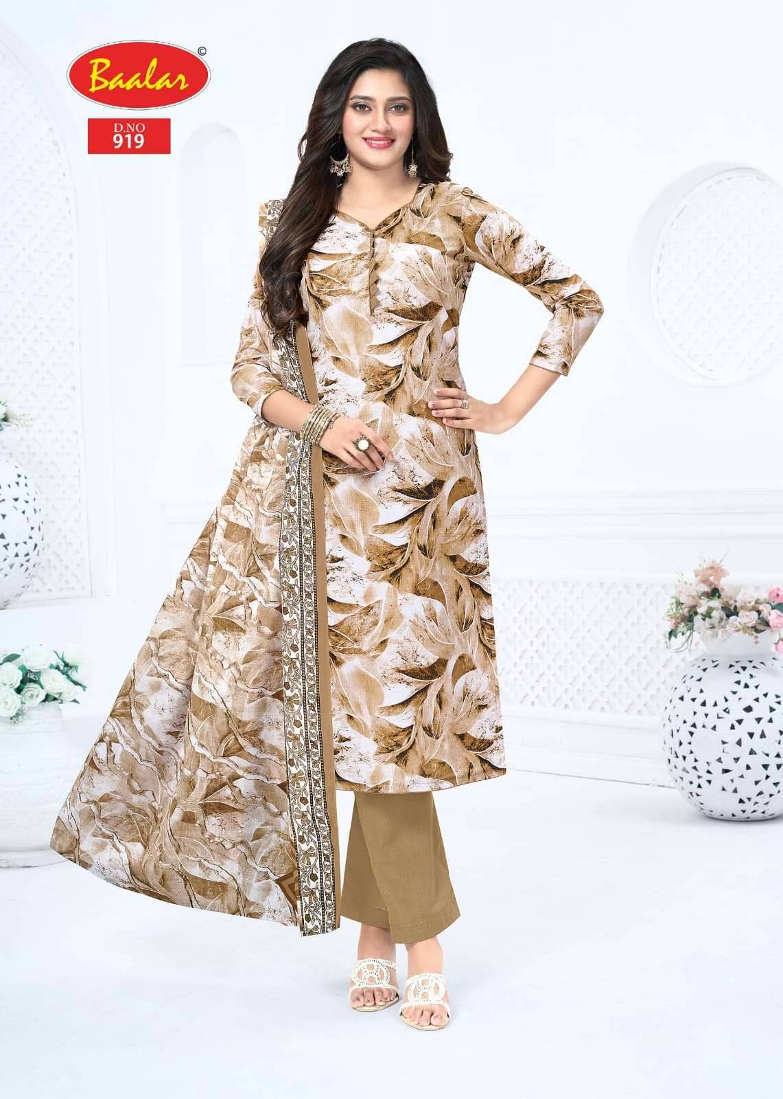 Baalar Pashmina Vol 9 Pure Lawn Cotton Dress Material 13 Pcs Catalog