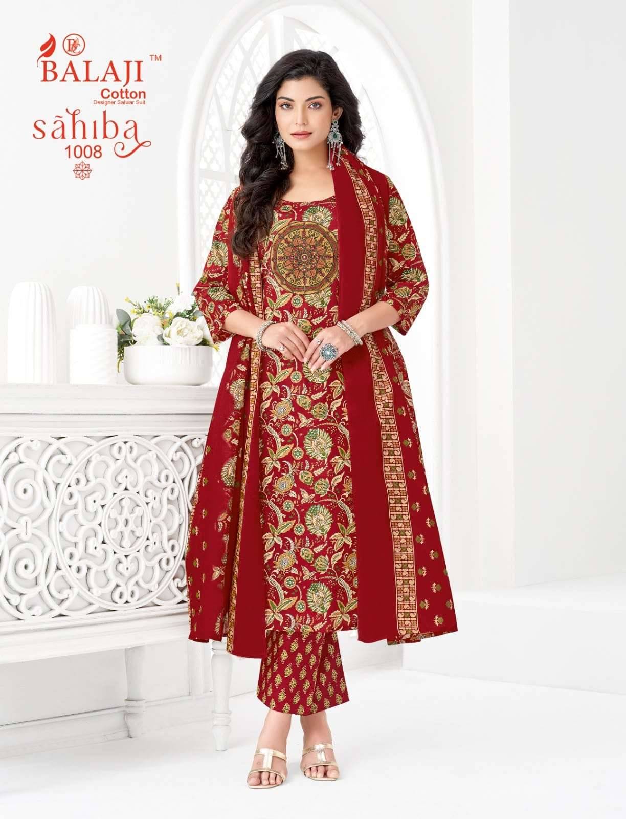 Balaji Cotton Sahiba Vol 1 Cotton Readymade Suits 8 Pcs Catalog