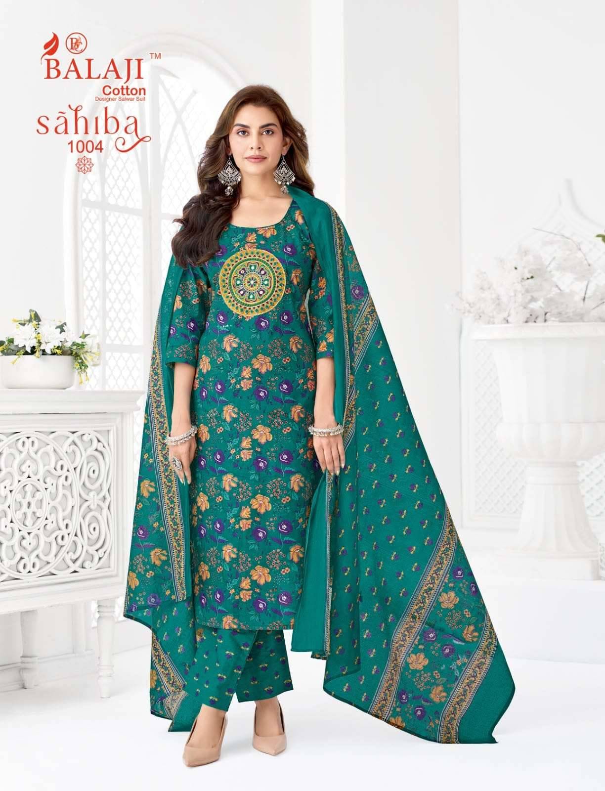 Balaji Cotton Sahiba Vol 1 Cotton Readymade Suits 8 Pcs Catalog