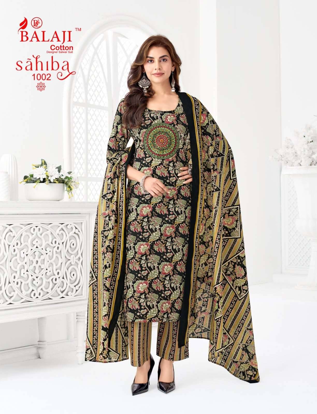 Balaji Cotton Sahiba Vol 1 Cotton Readymade Suits 8 Pcs Catalog