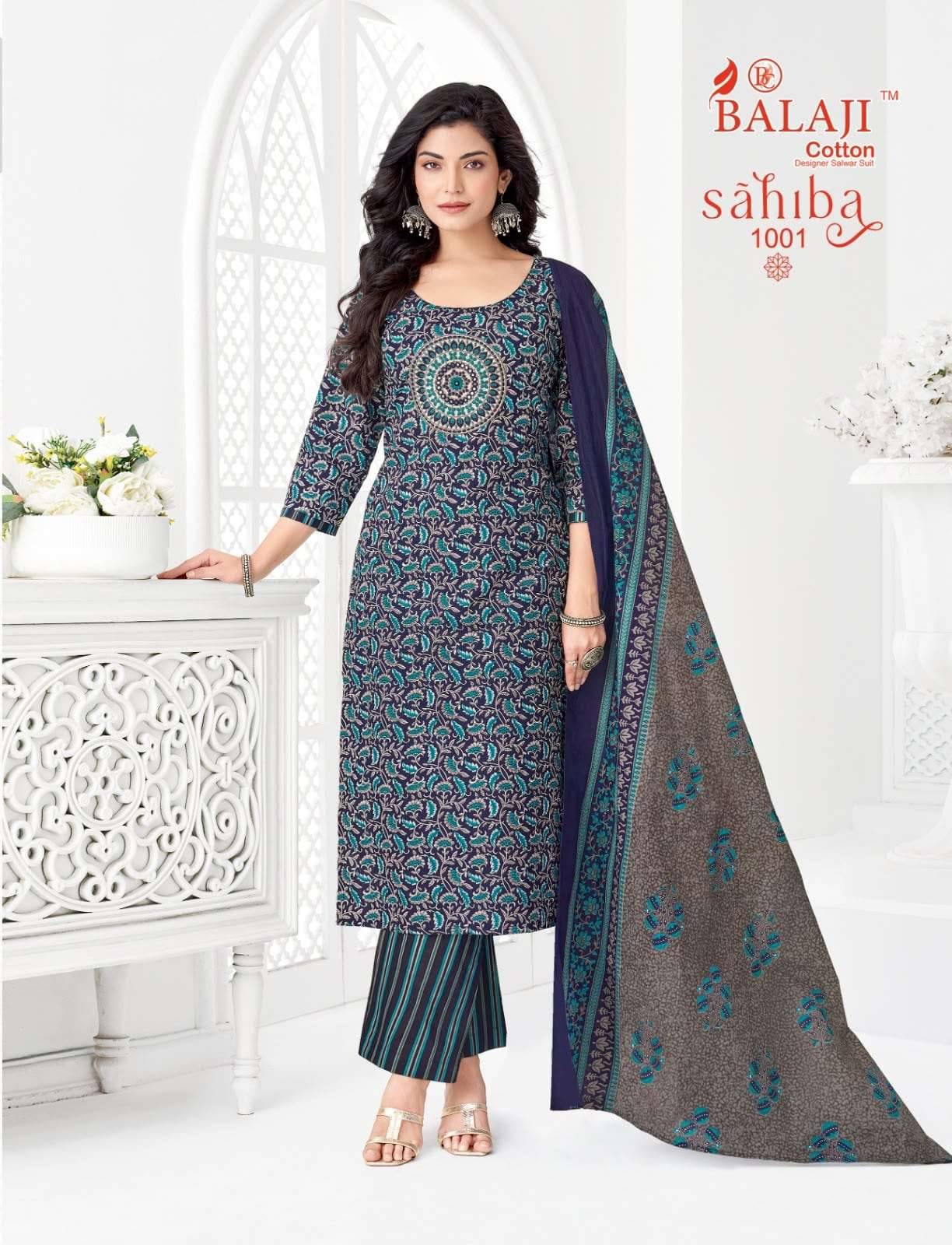Balaji Cotton Sahiba Vol 1 Cotton Readymade Suits 8 Pcs Catalog