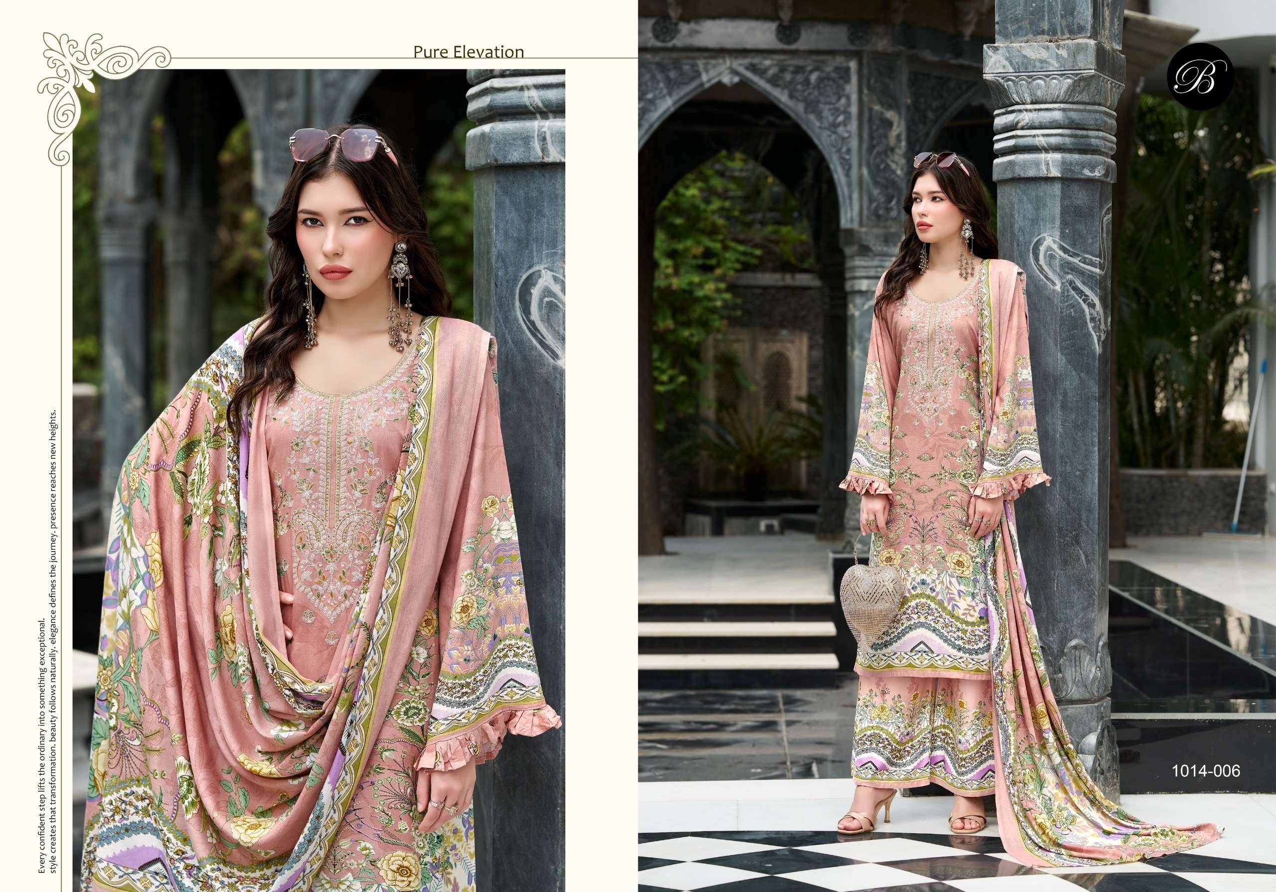 Belliza Designer Dilkhush Vol 7 Viscose Rayon Dress Material 8 pcs Catalog