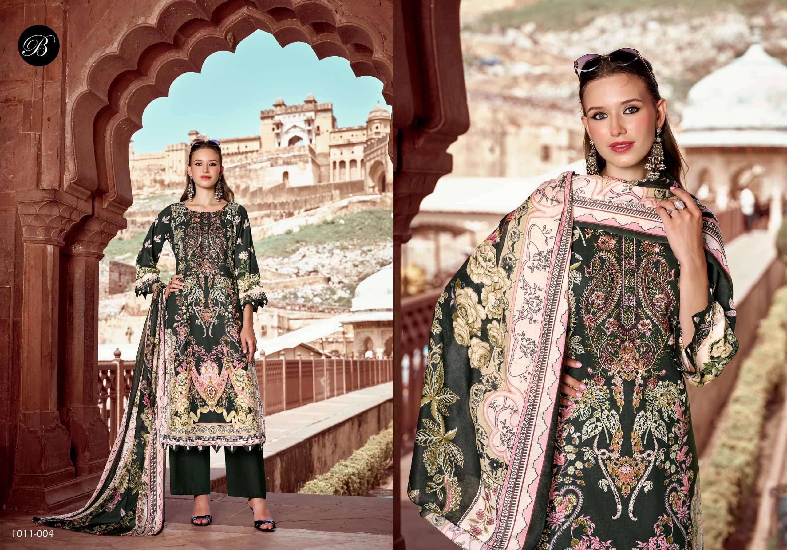 Belliza Naira Vol 158 Pure Cotton Dress Material With Price 8 Pcs Catalog