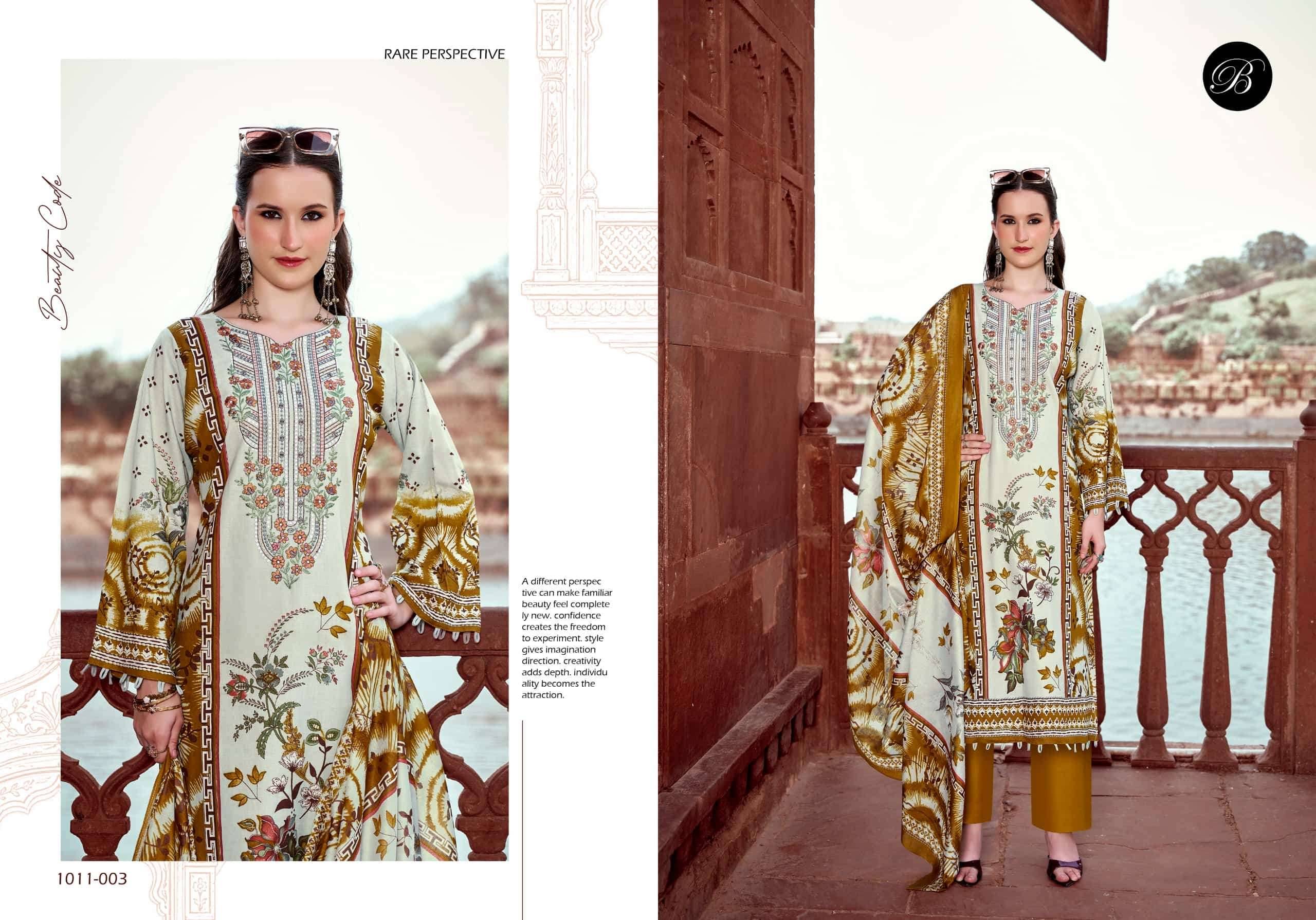 Belliza Naira Vol 158 Pure Cotton Dress Material With Price 8 Pcs Catalog