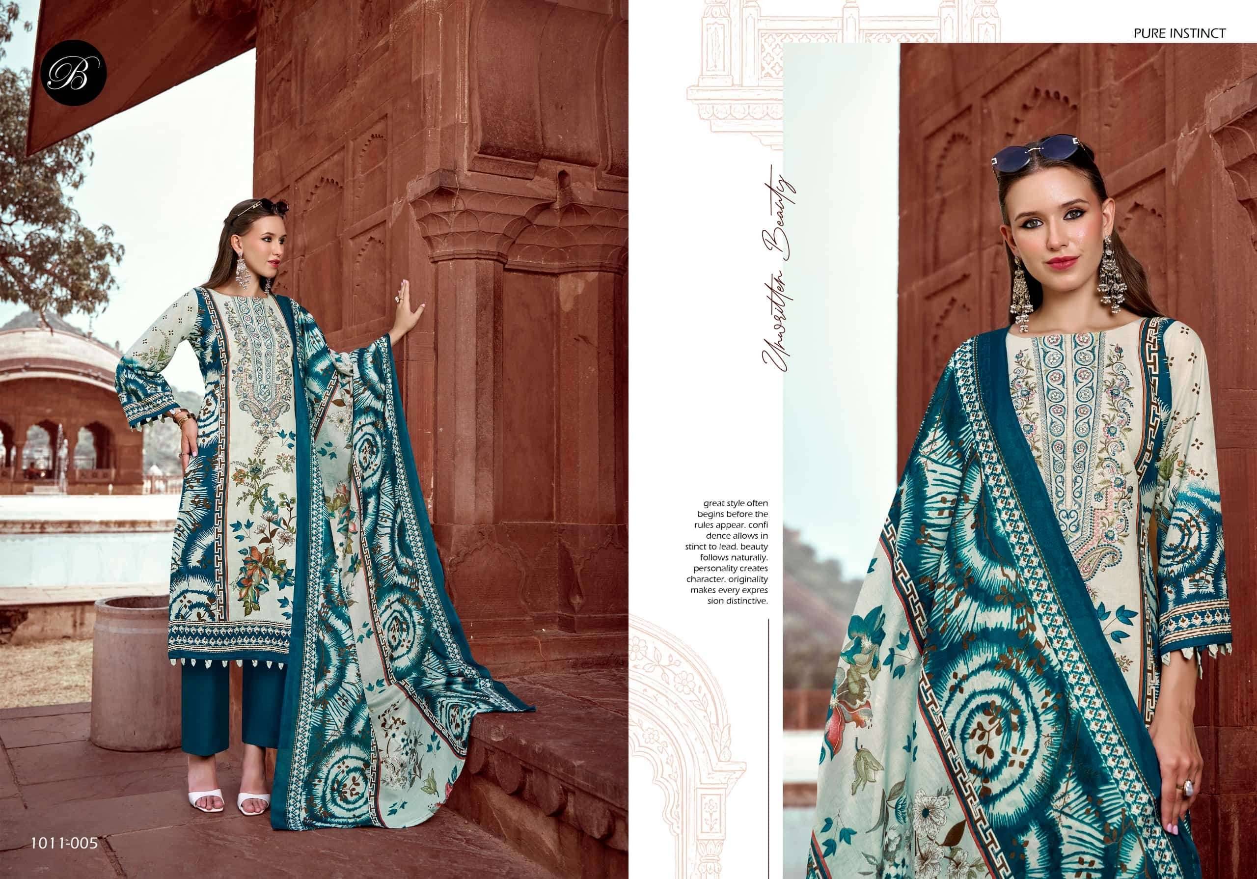 Belliza Naira Vol 158 Pure Cotton Dress Material With Price 8 Pcs Catalog