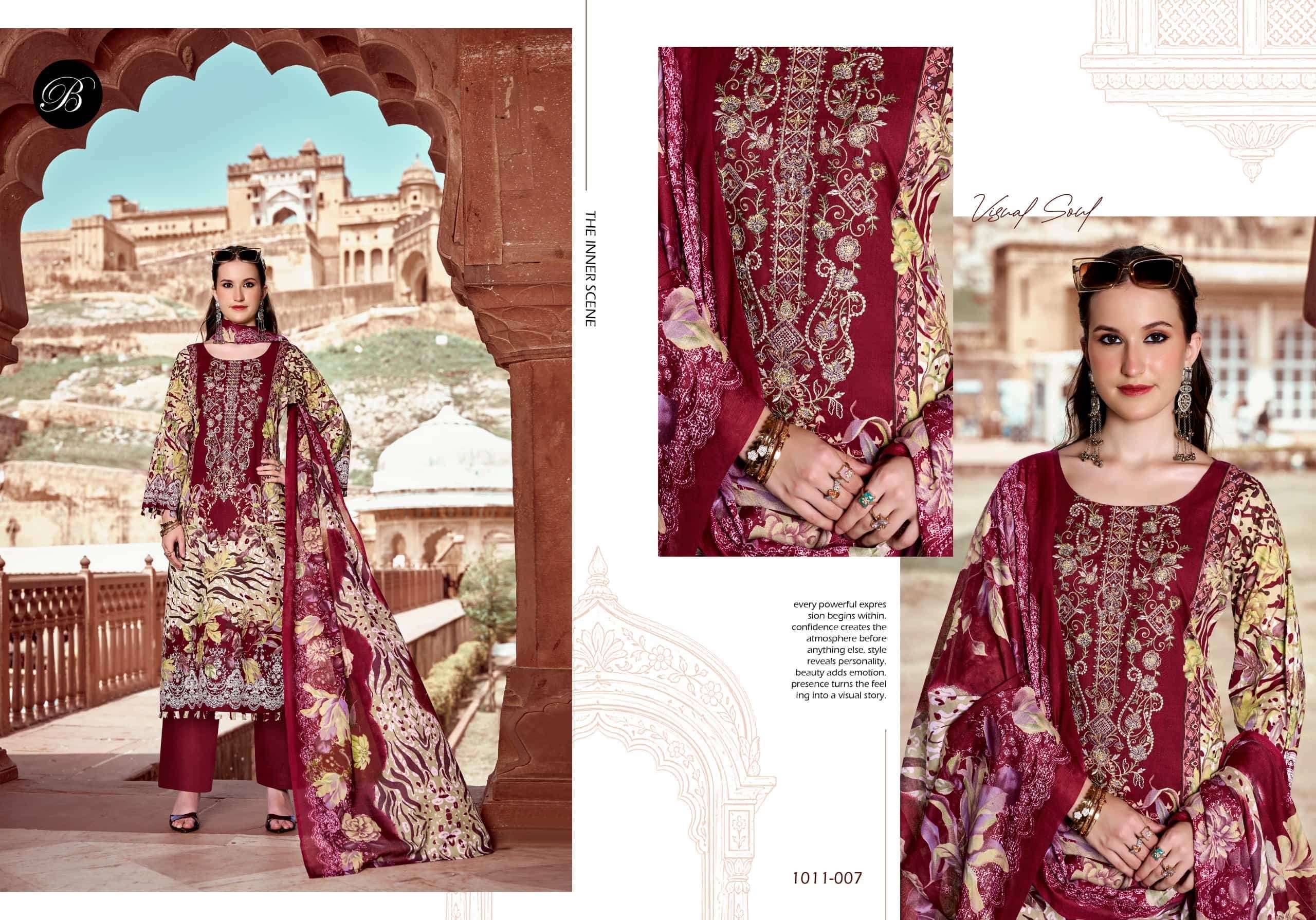 Belliza Naira Vol 158 Pure Cotton Dress Material With Price 8 Pcs Catalog