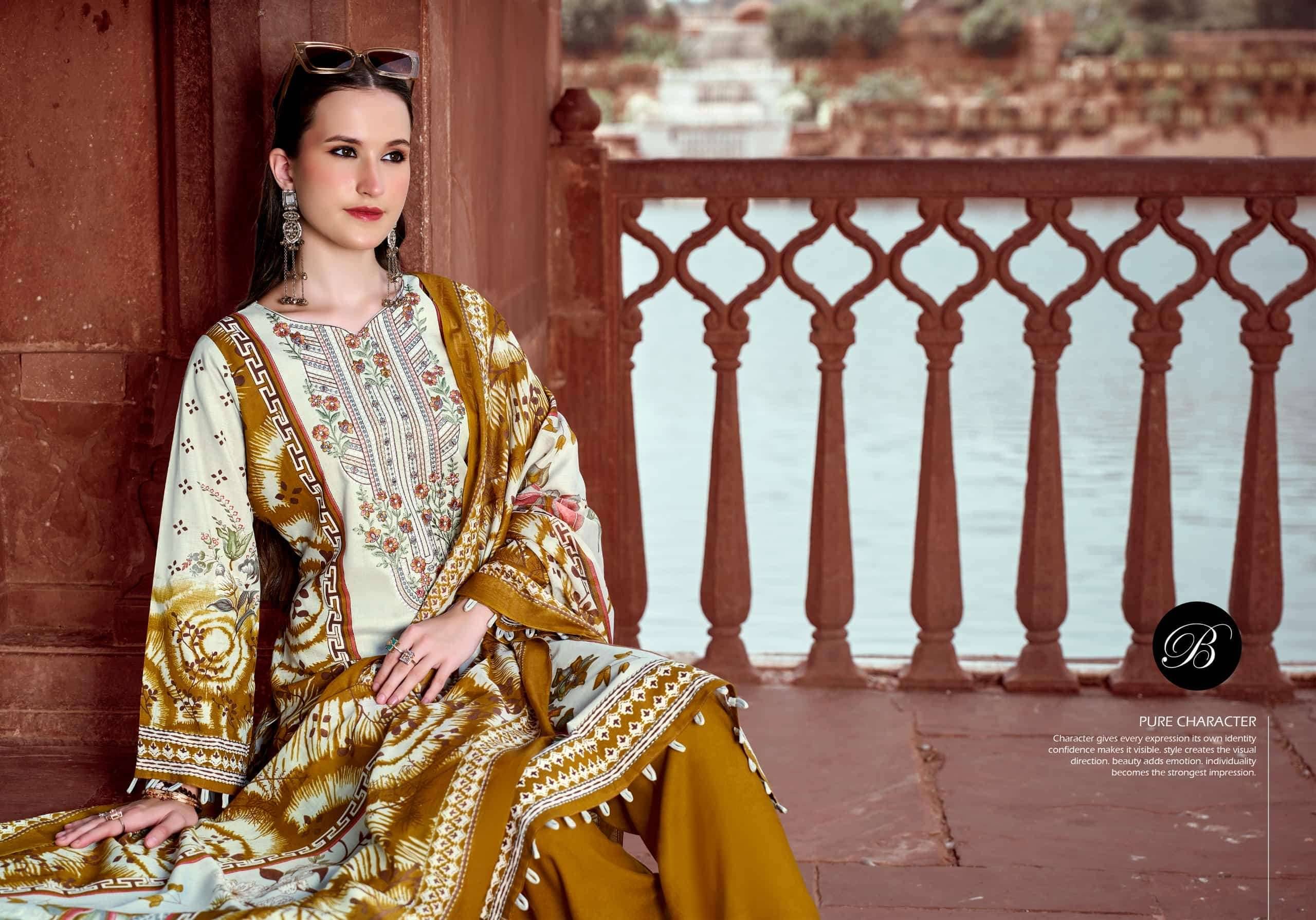 Belliza Naira Vol 158 Pure Cotton Dress Material With Price 8 Pcs Catalog