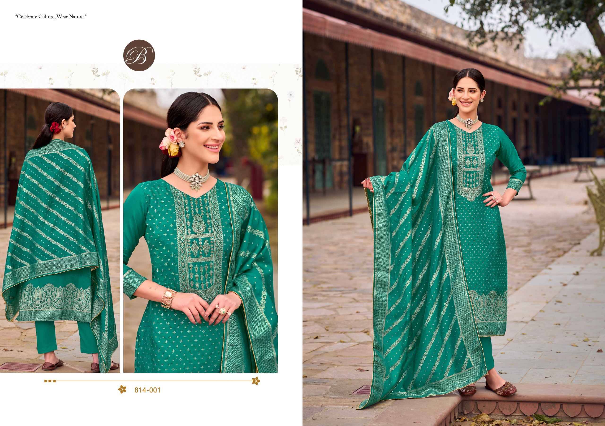 Belliza Pankhuri Viscose Dress Material 6 pcs Catalog | Surat Wholesale Market