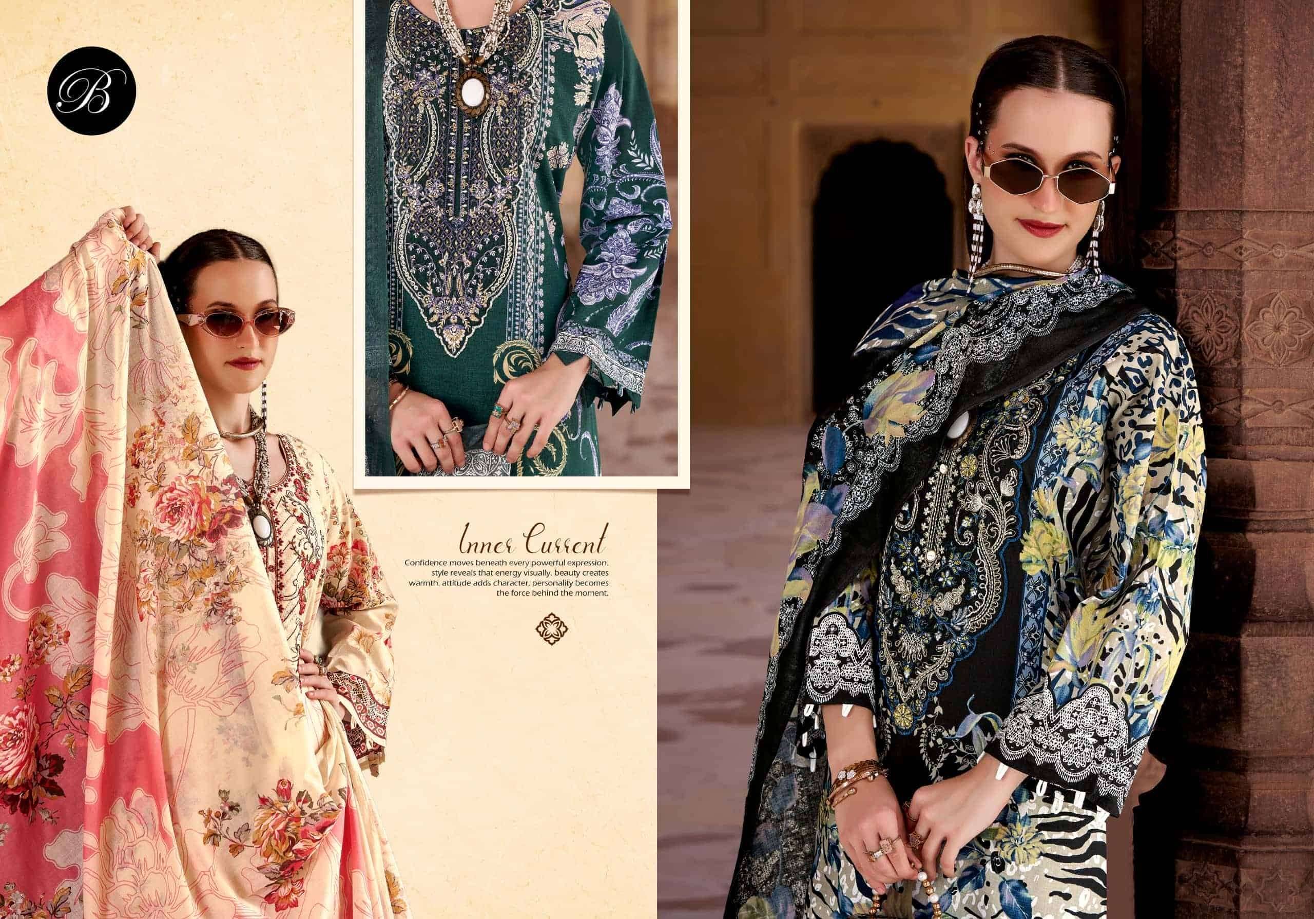 Belliza Safiya Vol 3 Pure Cotton Premium Salwar Suits 8 Pcs Catalog | Wholesale Dealer