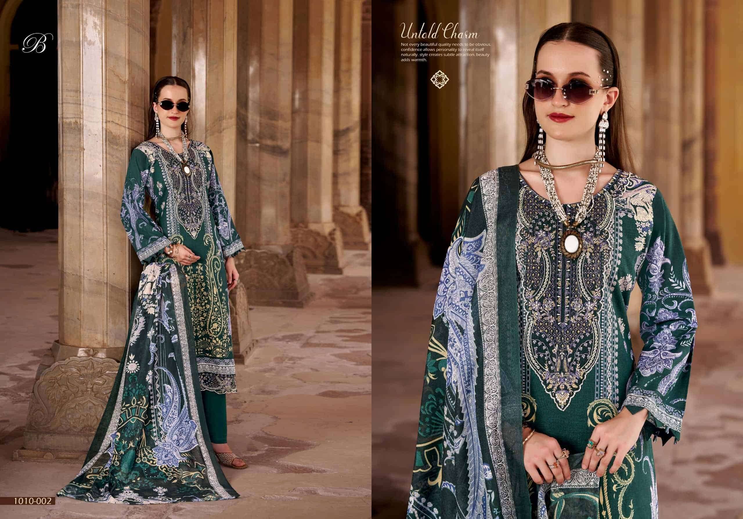 Belliza Safiya Vol 3 Pure Cotton Premium Salwar Suits 8 Pcs Catalog | Wholesale Dealer