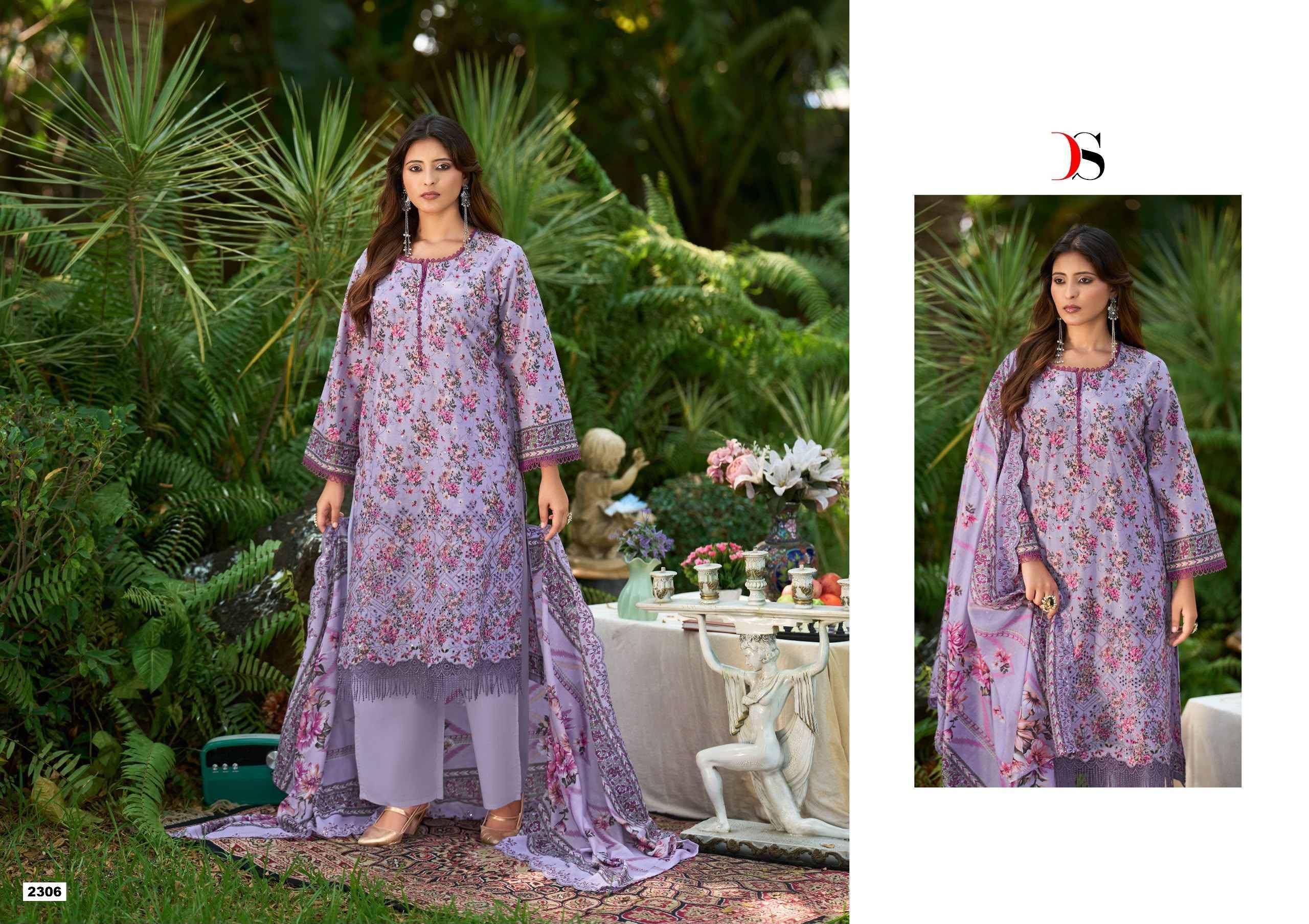Deepsy Bin Saeed Vol 23 Cotton Dress Material 8 pcs Catalog | Wholesale Online Dealer Surat
