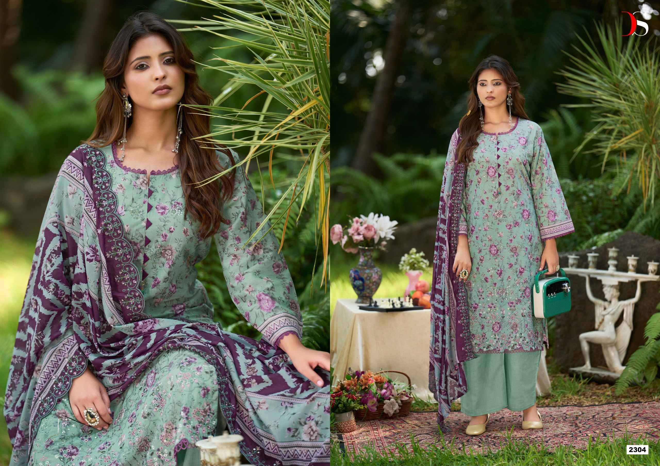 Deepsy Bin Saeed Vol 23 Cotton Dress Material 8 pcs Catalog | Wholesale Online Dealer Surat