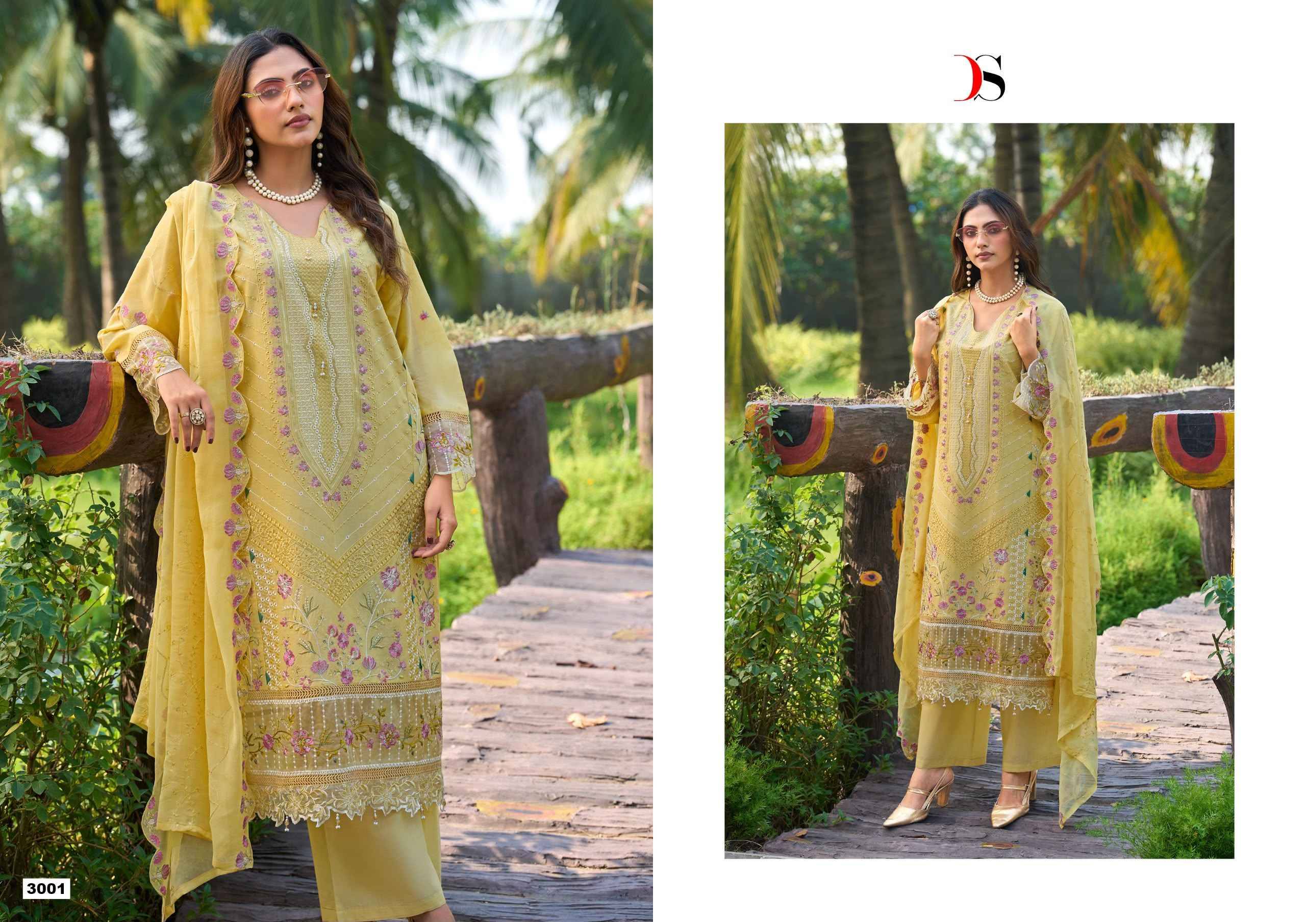 Deepsy Elaf Exclusive Vol 3 Lawn Salwar Kameez 4 pcs Catalog | Wholesale Market Surat