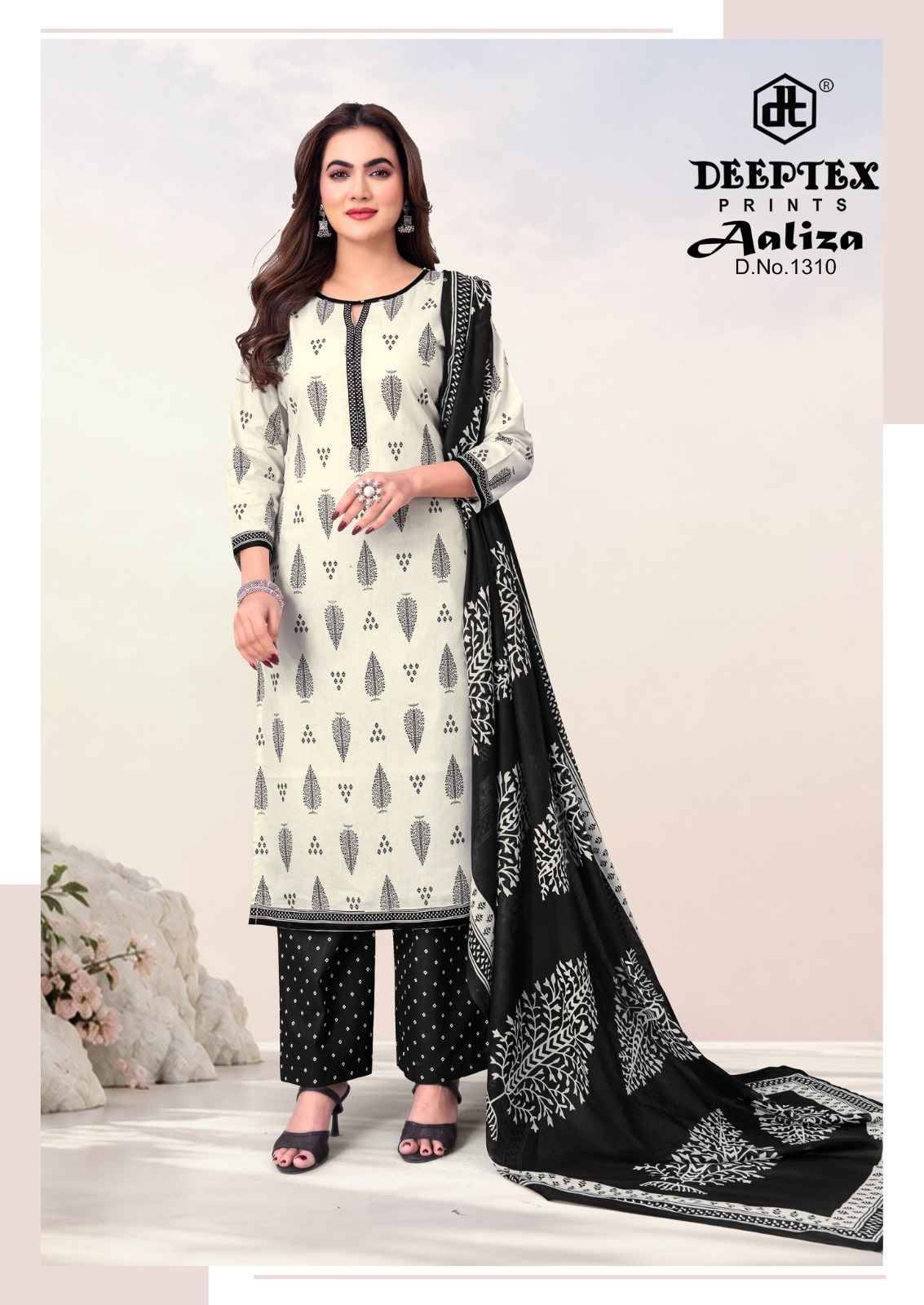 Deeptex Aaliza Vol 13 Cotton Dress Material 10 pcs Catalog | Surat Wholesale Market