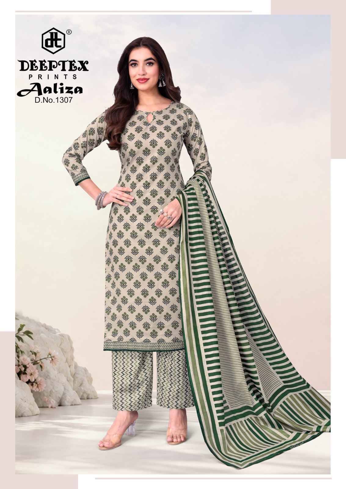 Deeptex Aaliza Vol 13 Cotton Dress Material 10 pcs Catalog | Surat Wholesale Market