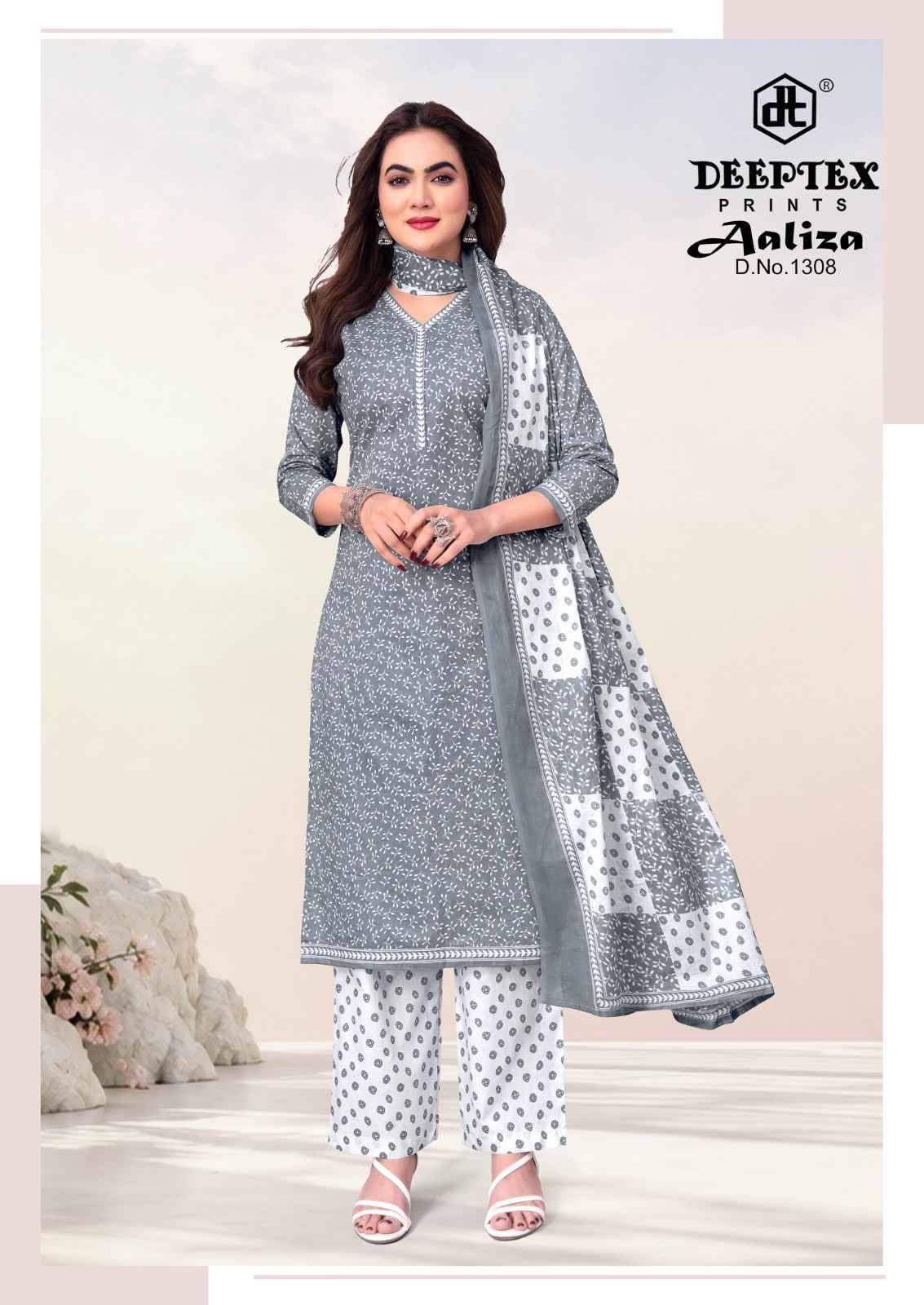 Deeptex Aaliza Vol 13 Cotton Dress Material 10 pcs Catalog | Surat Wholesale Market