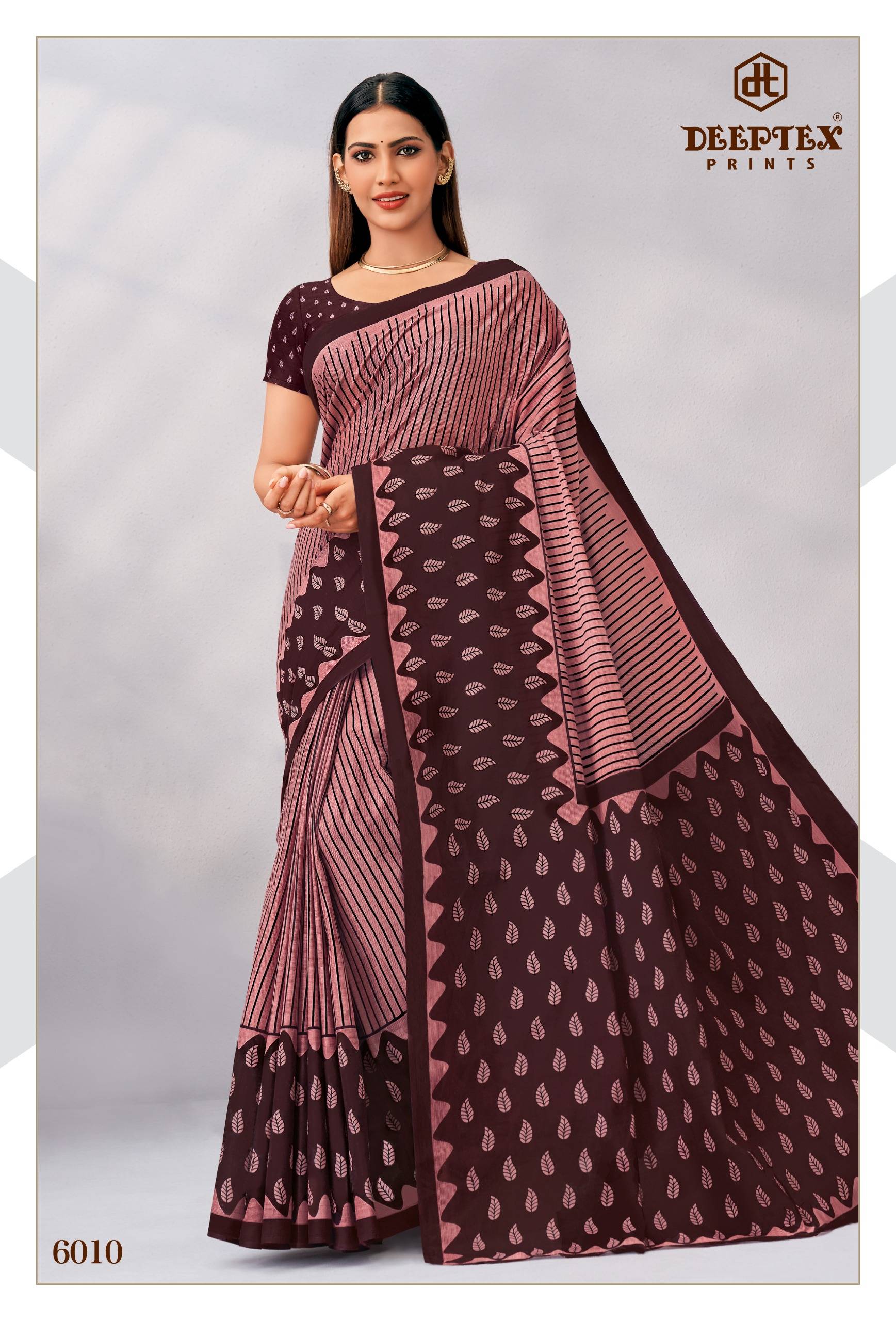 Deeptex Mother India Vol 60 Pure Cotton Sarees 30 Pcs Catalog